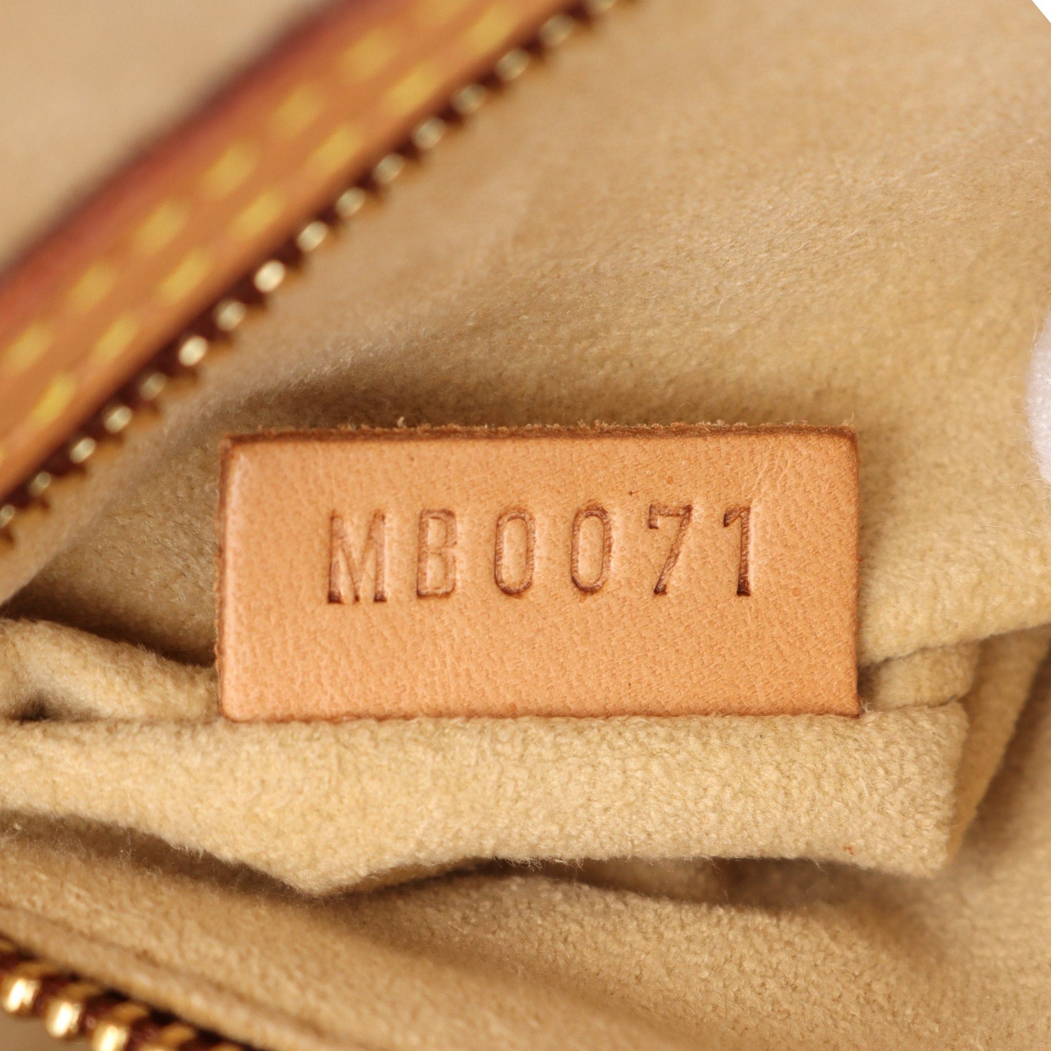 Louis Vuitton Louis Vuitton Babylon Monogram Shoulder Bag Leather Brown Size ONE SIZE - 5 Thumbnail