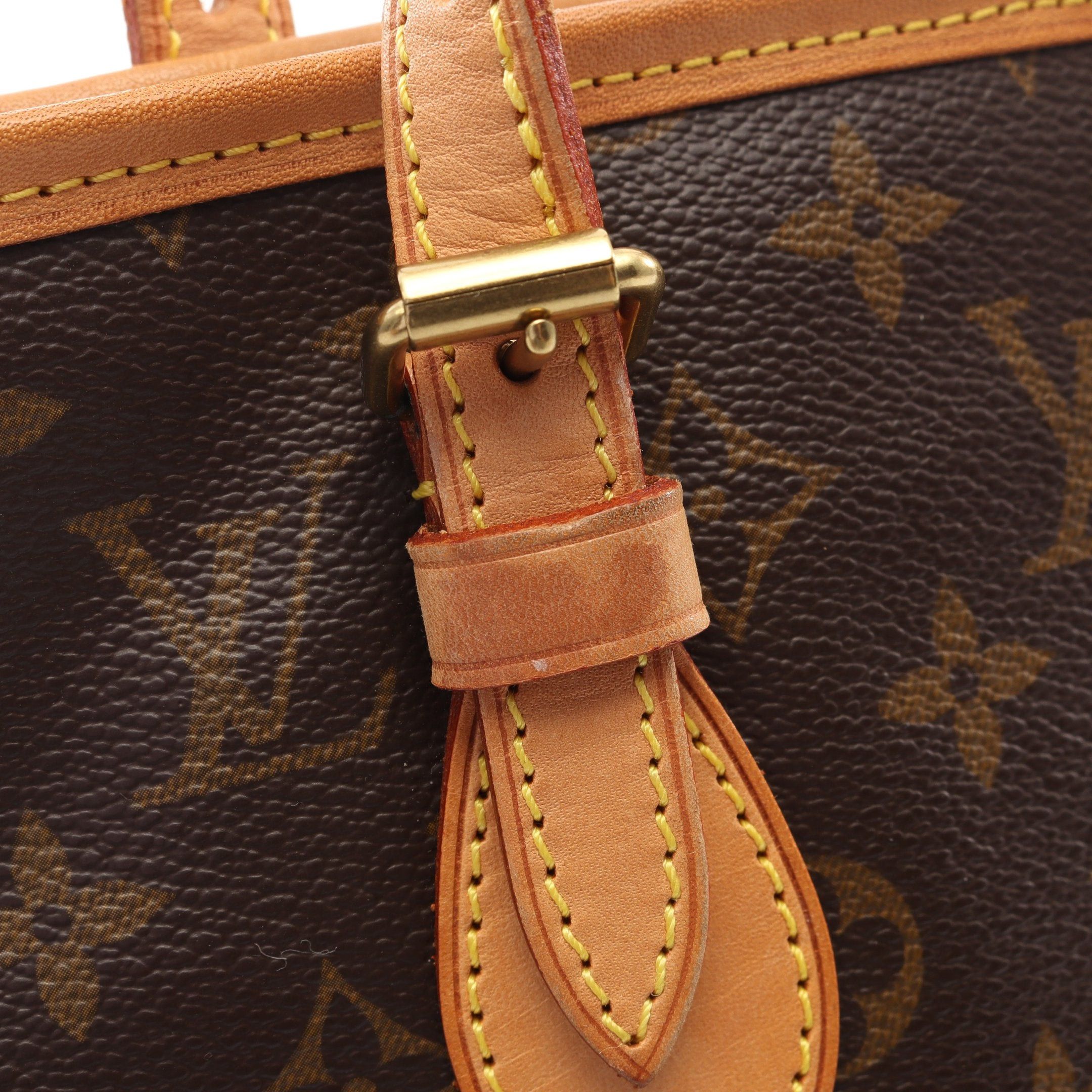 Louis Vuitton Louis Vuitton Bucket Pm Monogram Handbag Leather Brown Size ONE SIZE - 6 Thumbnail