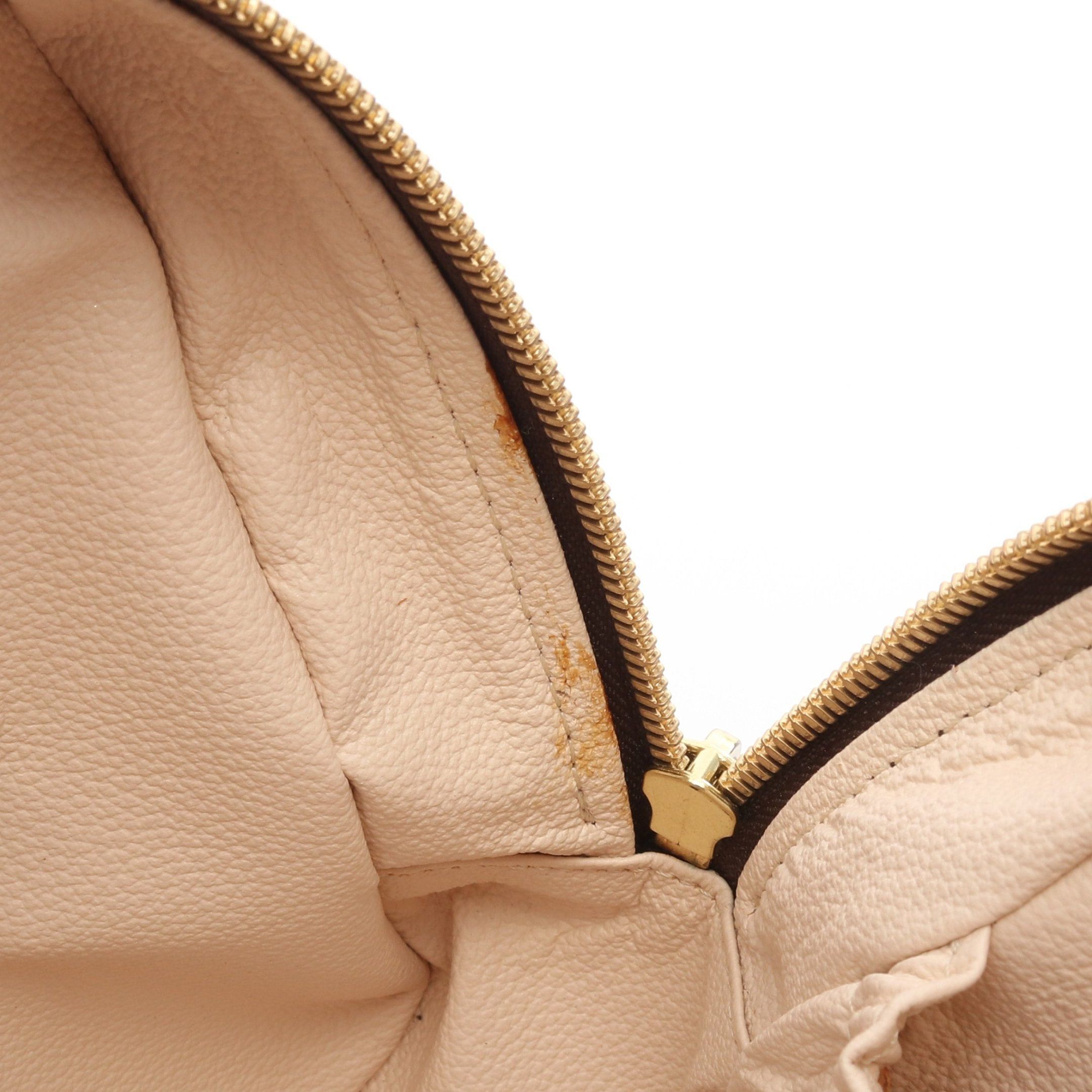 Louis Vuitton Louis Vuitton Spontini Monogram Handbag Leather Brown Size ONE SIZE - 10 Thumbnail