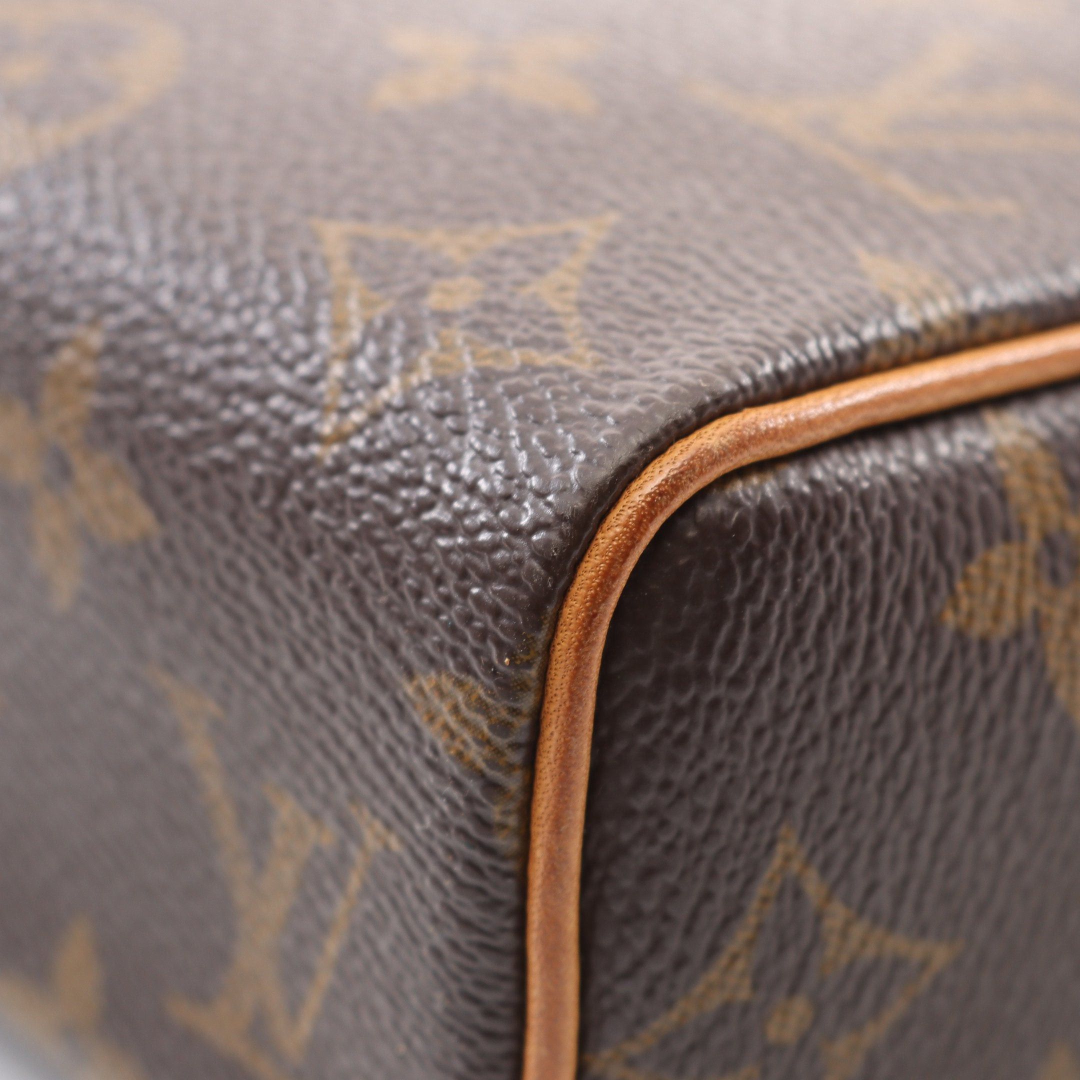 Louis Vuitton Louis Vuitton Recital Monogram Handbag Leather Brown Size ONE SIZE - 6 Thumbnail