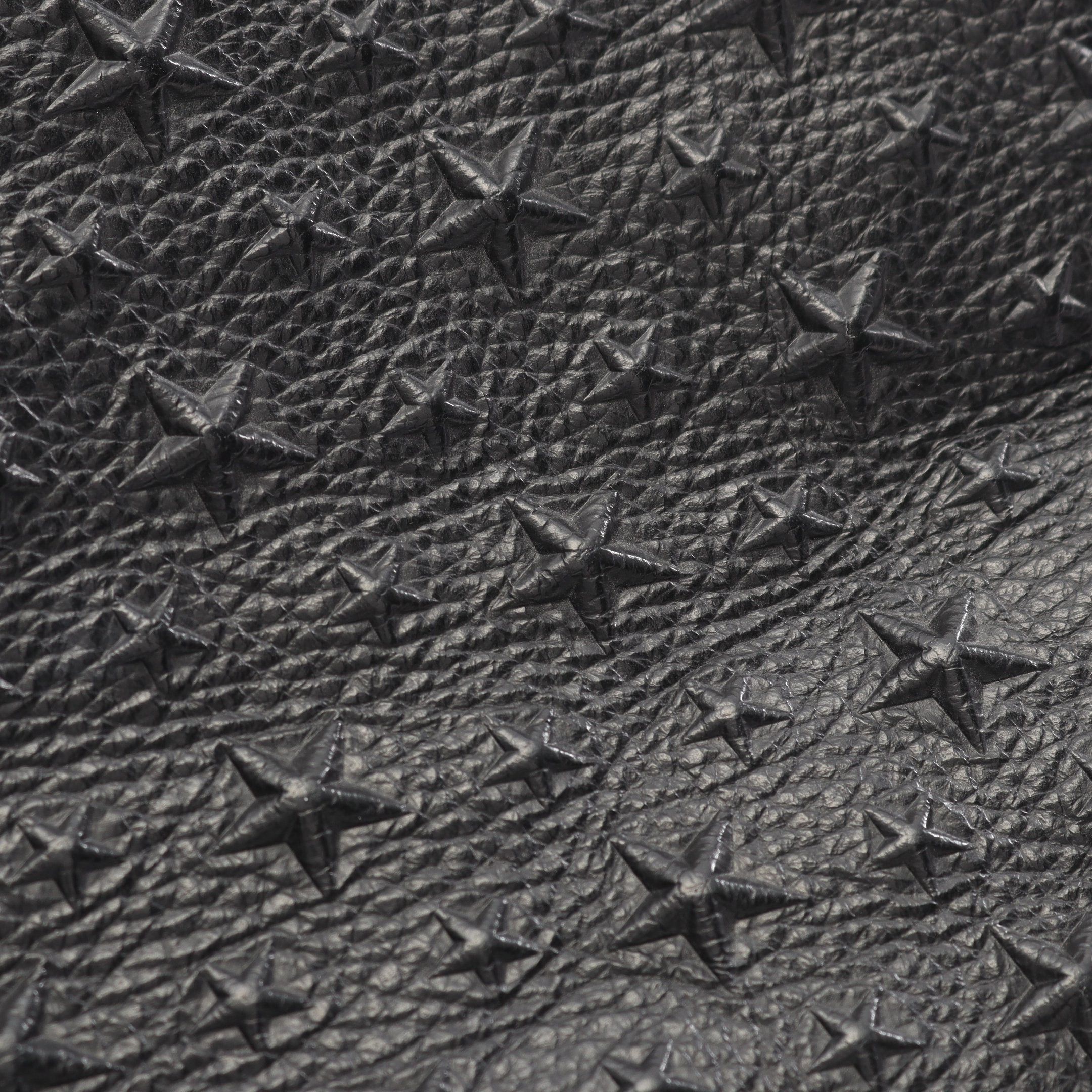 Jimmy Choo Jimmy Choo Derek Emg Star Emboss Clutch Bag Leather Black Size ONE SIZE - 7 Thumbnail
