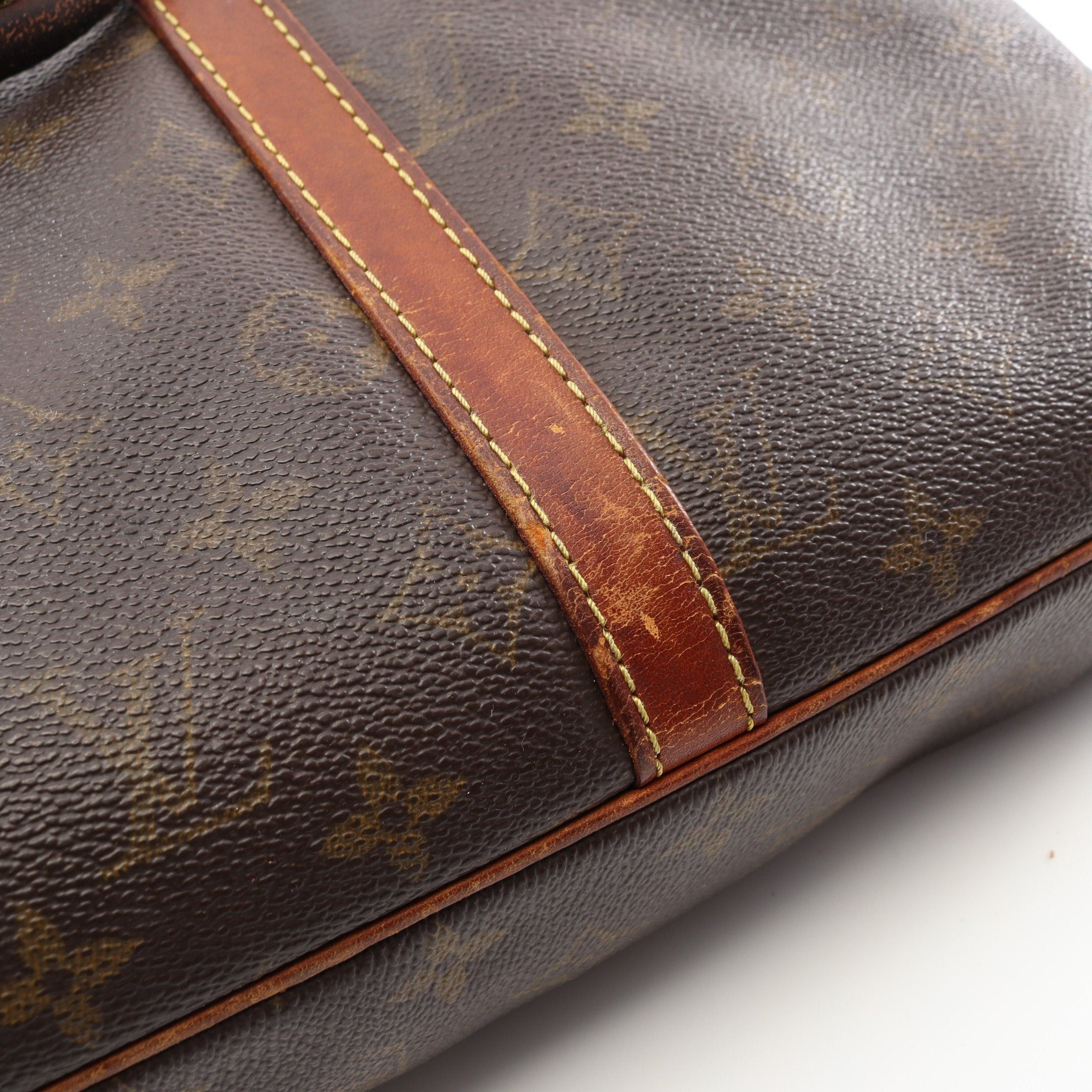 Louis Vuitton Louis Vuitton Porte Document Voyage Monogram Briefcase Business Bag Leather Brown Size ONE SIZE - 15 Thumbnail