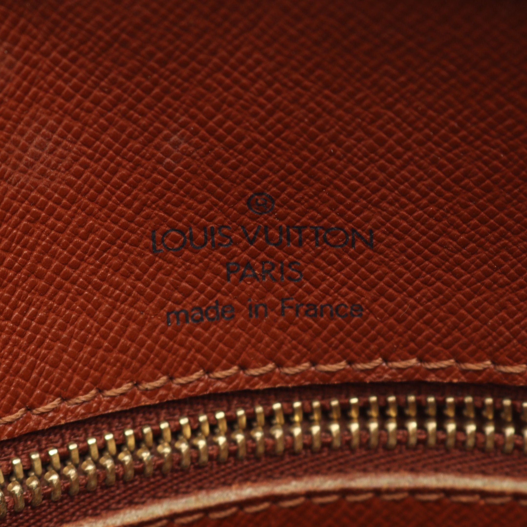 Louis Vuitton Louis Vuitton Porte Document Voyage Monogram Briefcase Business Bag Leather Brown Size ONE SIZE - 4 Thumbnail