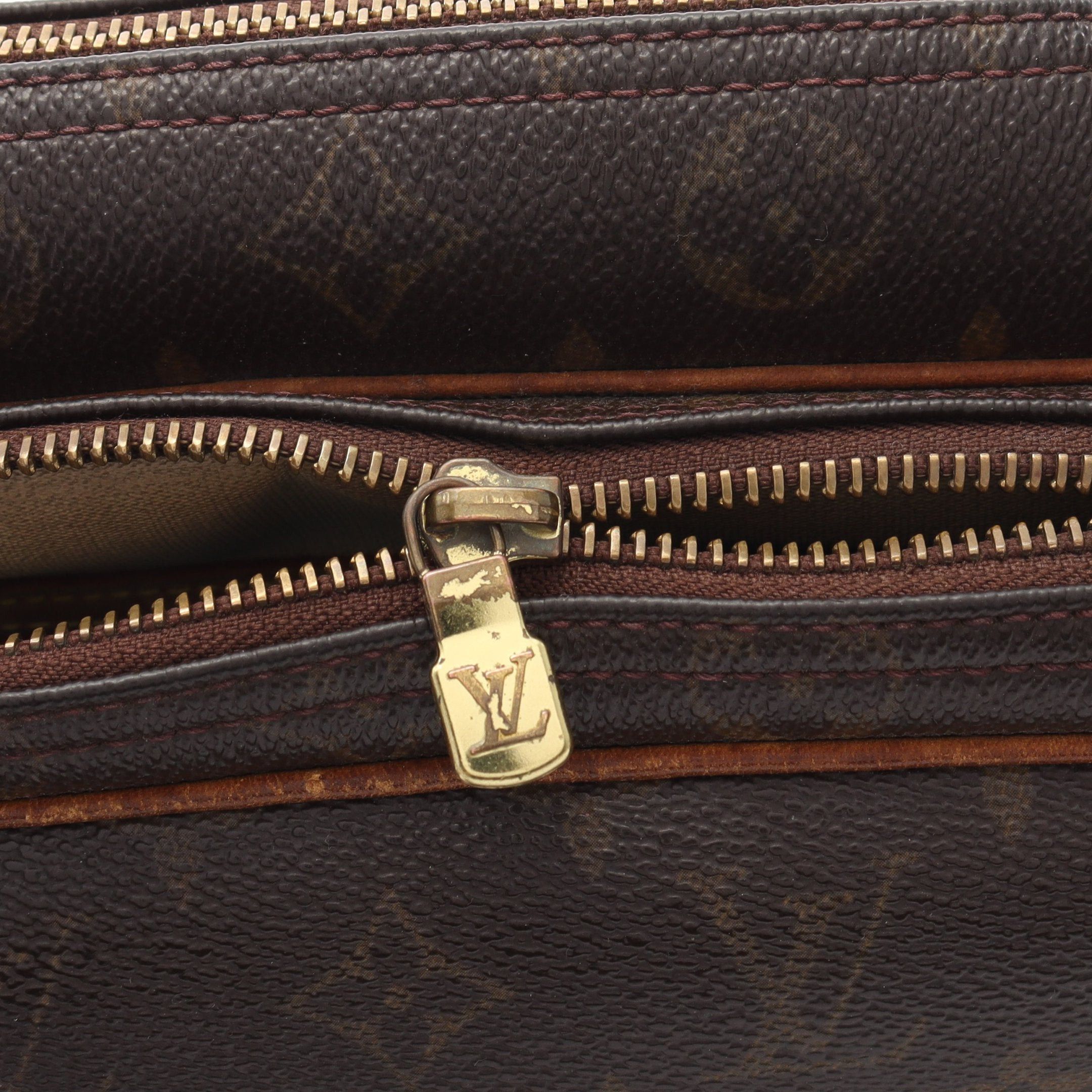 Louis Vuitton Louis Vuitton Reporter Pm Monogram Shoulder Bag Leather Brown Size ONE SIZE - 6 Thumbnail