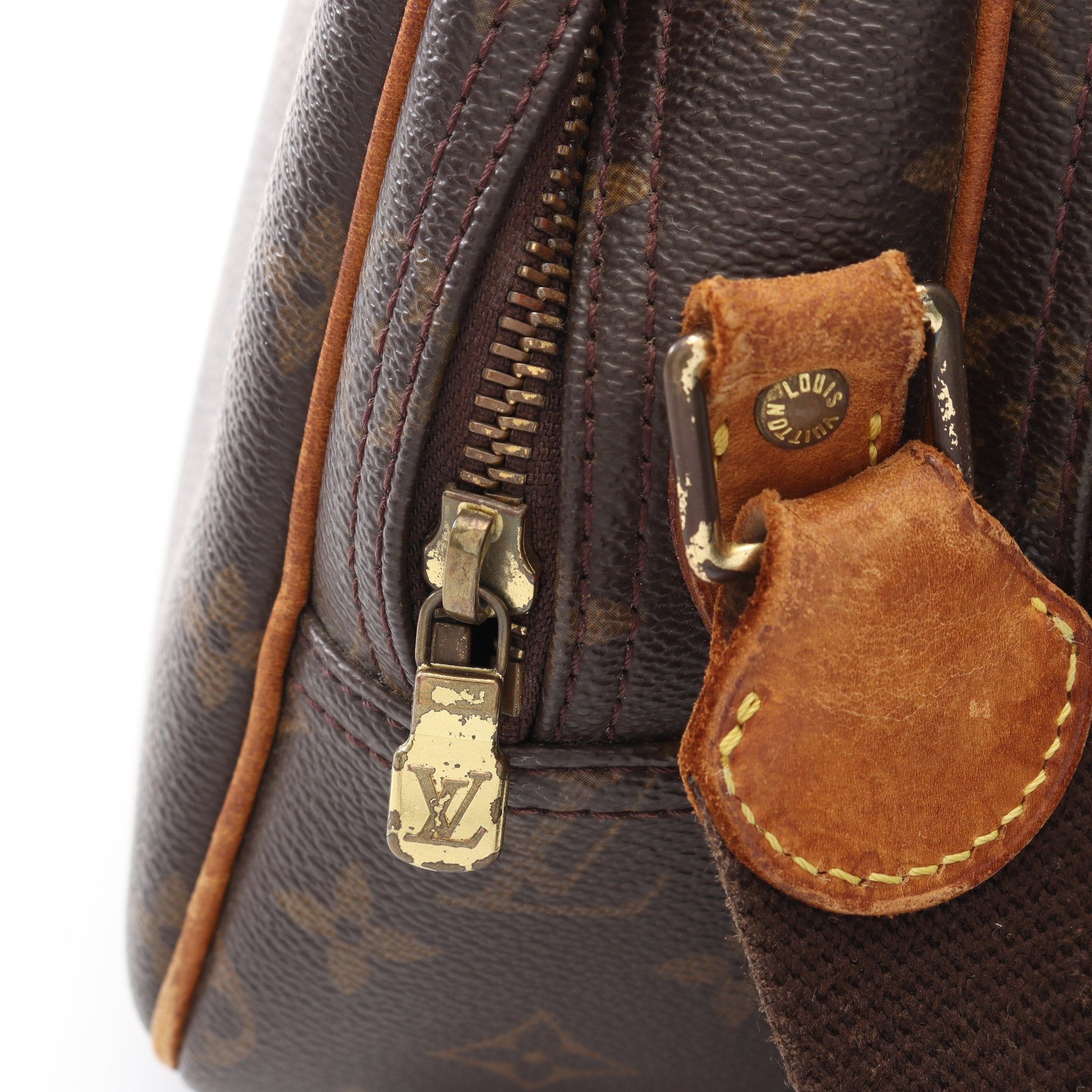 Louis Vuitton Louis Vuitton Reporter Pm Monogram Shoulder Bag Leather Brown Size ONE SIZE - 8 Thumbnail