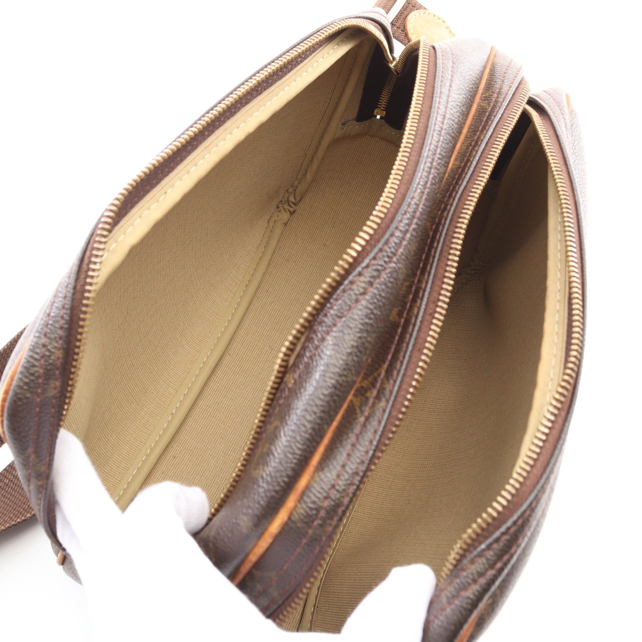 Louis Vuitton Louis Vuitton Reporter Pm Monogram Shoulder Bag Leather Brown Size ONE SIZE - 3 Thumbnail