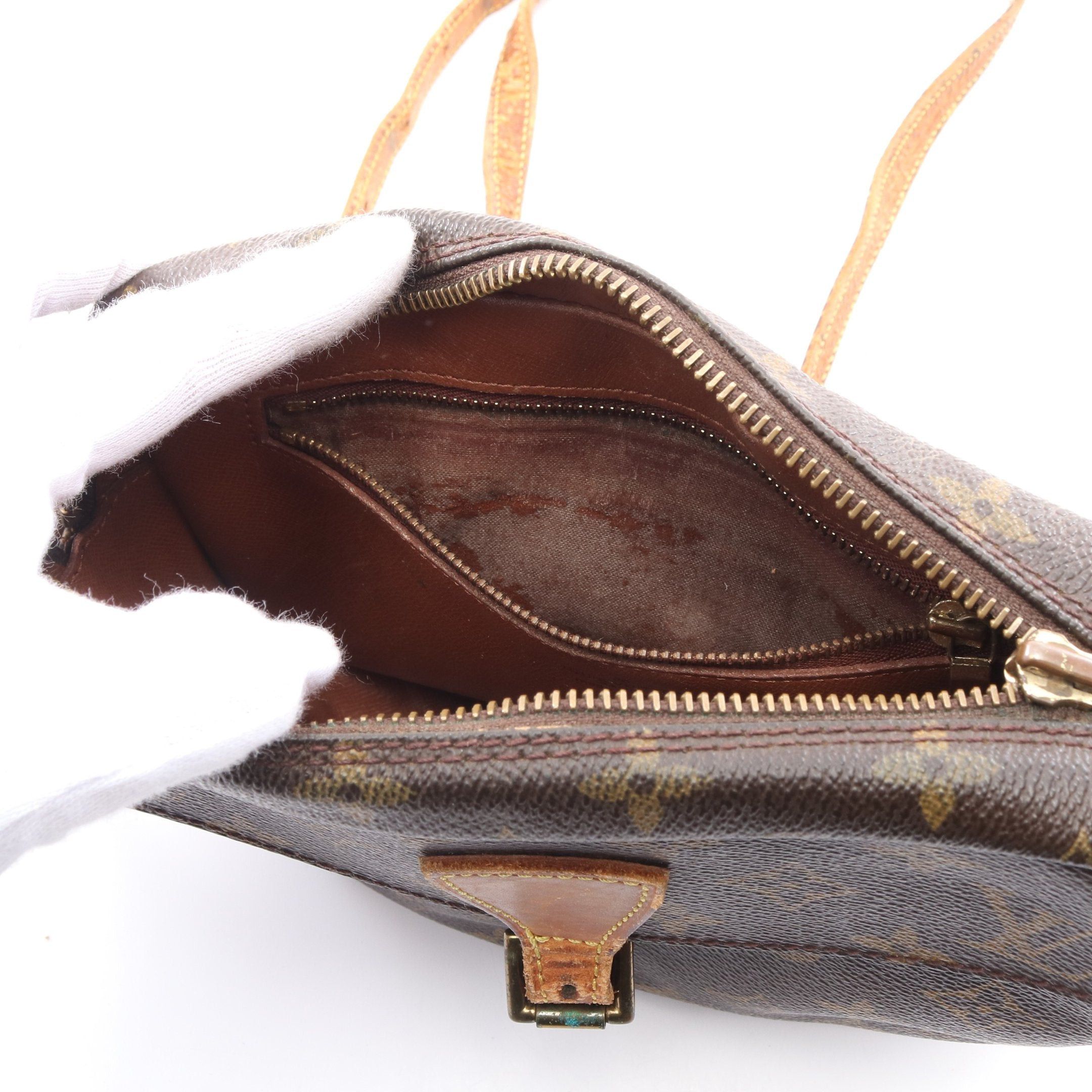 Louis Vuitton Louis Vuitton Genefille Pm Monogram Shoulder Bag Leather Brown Size ONE SIZE - 12 Thumbnail
