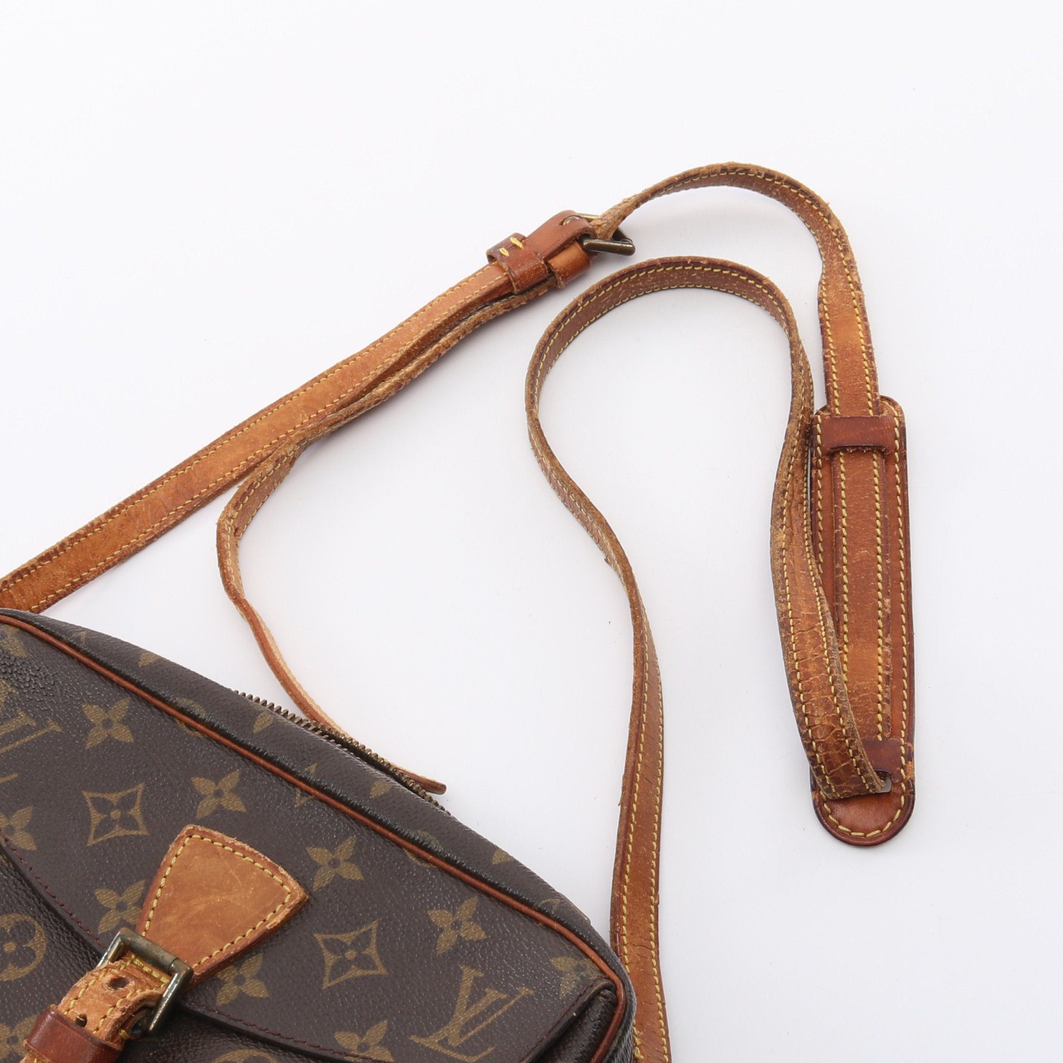 Louis Vuitton Louis Vuitton Genefille Pm Monogram Shoulder Bag Leather Brown Size ONE SIZE - 14 Thumbnail