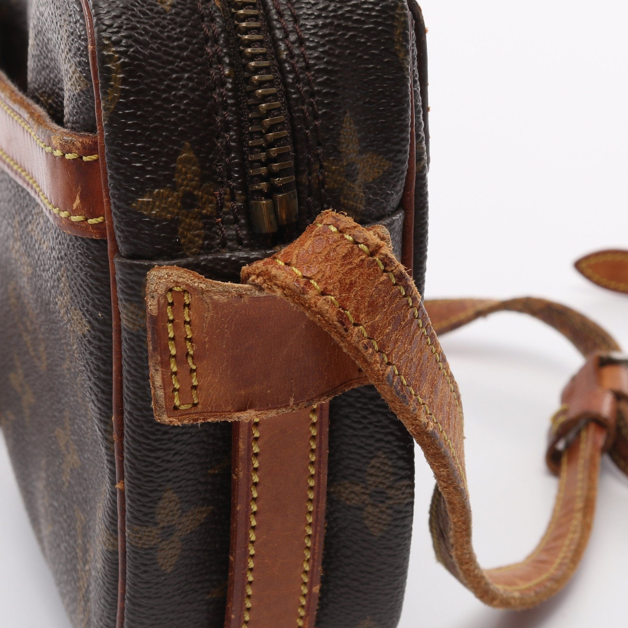 Louis Vuitton Louis Vuitton Genefille Pm Monogram Shoulder Bag Leather Brown Size ONE SIZE - 11 Thumbnail