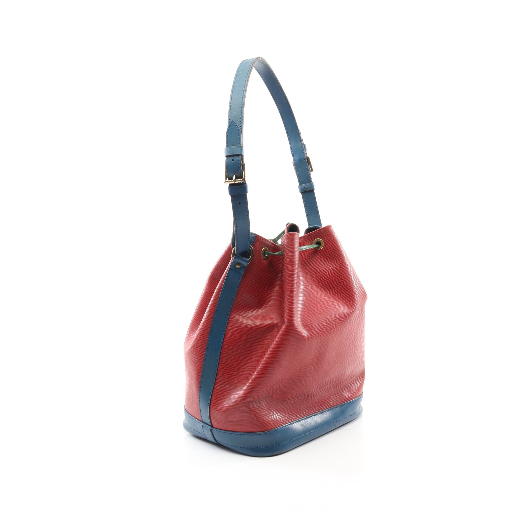 Louis Vuitton Louis Vuitton Noe Epi Castilian Red Toledo Blue Borneo Green Shoulder Bag Leather Size ONE SIZE - 2 Thumbnail