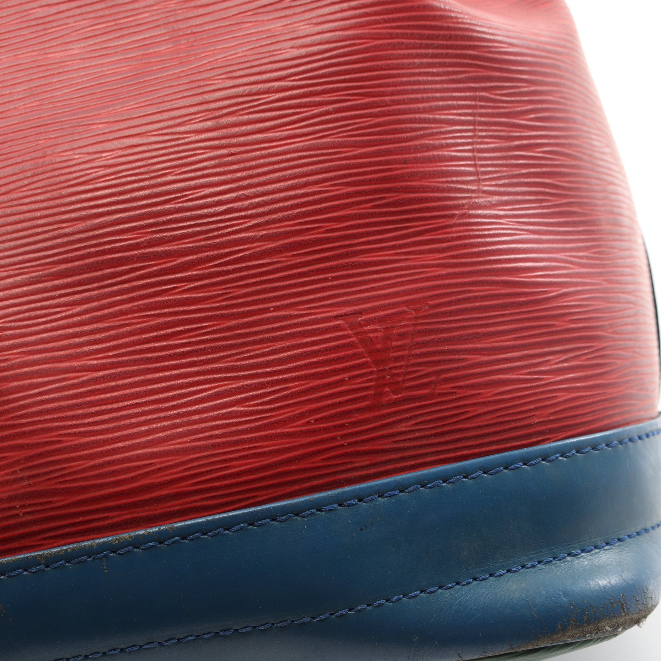 Louis Vuitton Louis Vuitton Noe Epi Castilian Red Toledo Blue Borneo Green Shoulder Bag Leather Size ONE SIZE - 14 Thumbnail