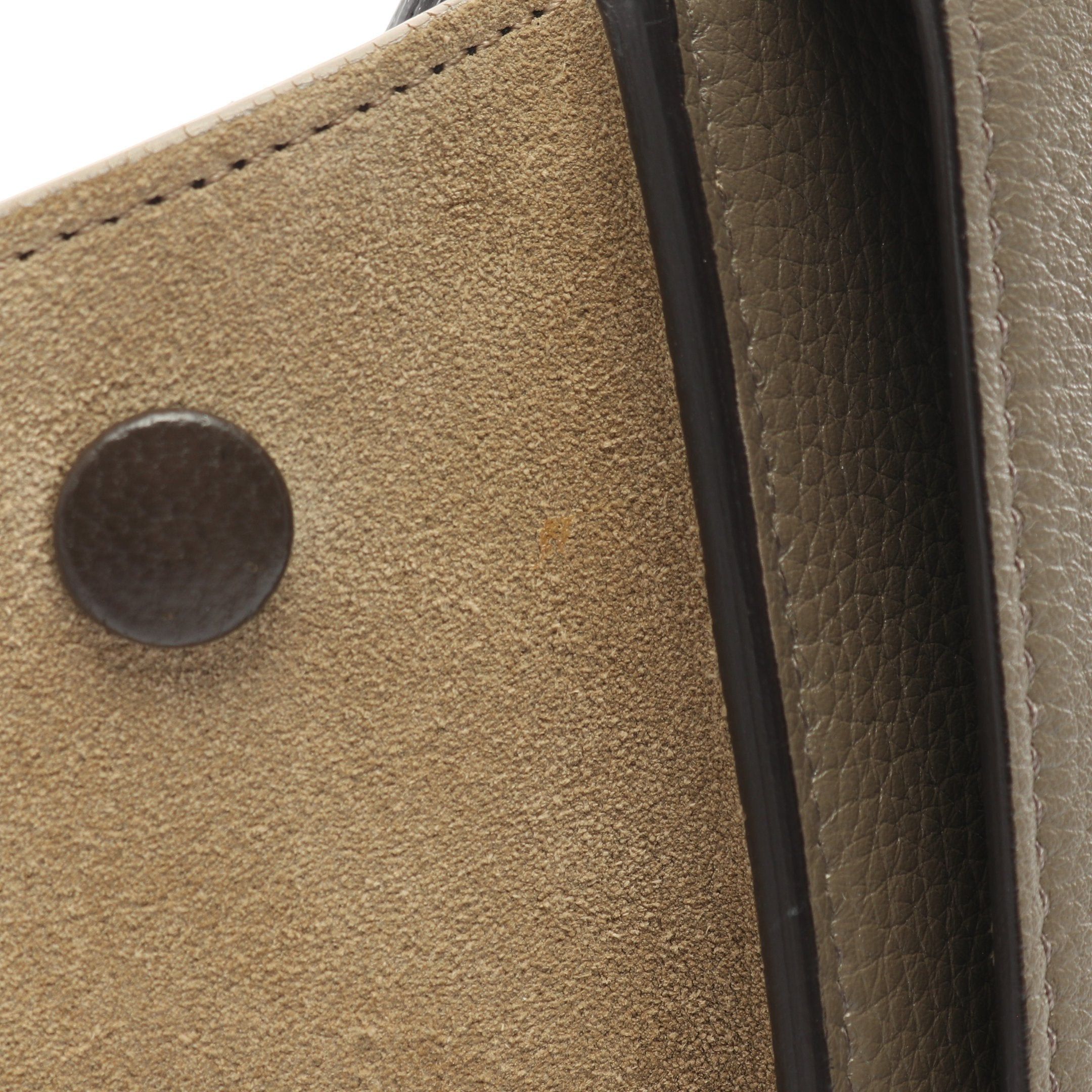 Celine Celine Trapeze Small Handbag Leather Suede Gray Brown Size ONE SIZE - 11 Thumbnail