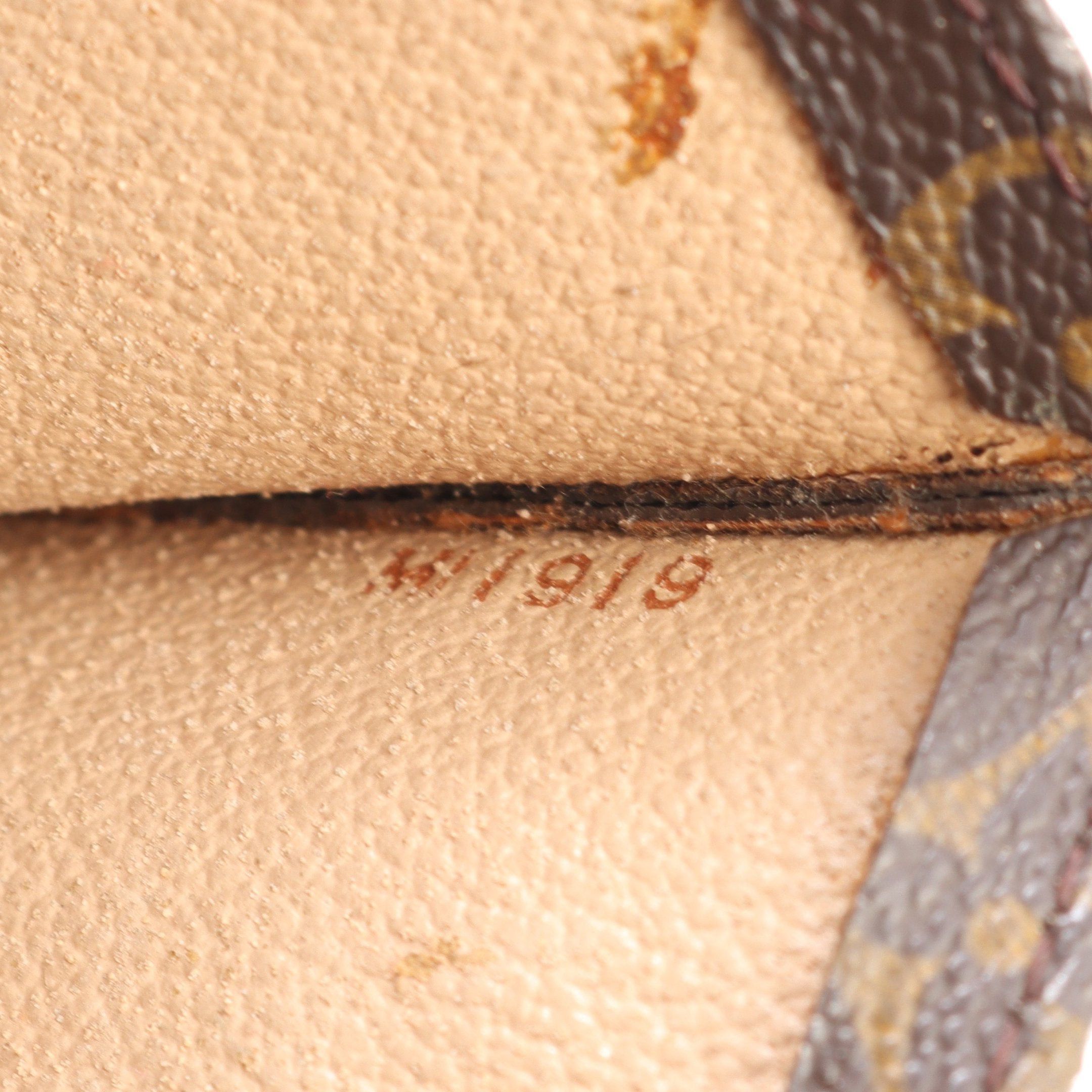 Louis Vuitton Louis Vuitton Sac Plat Monogram Handbag Tote Bag Leather Brown Size ONE SIZE - 5 Thumbnail
