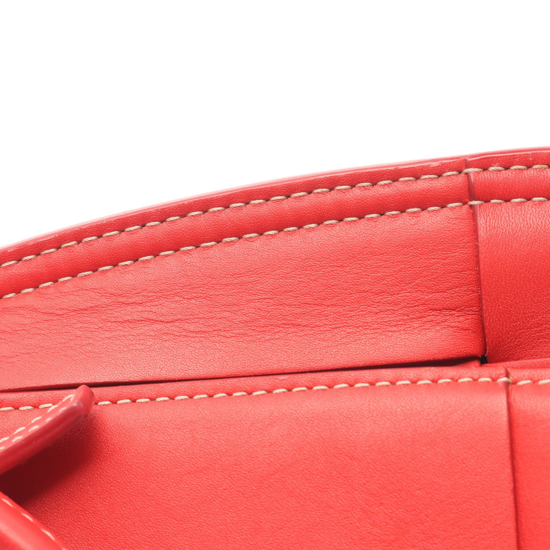 Bottega Veneta Bottega Veneta Mini The Arco Handbag Leather Red Size ONE SIZE - 8 Thumbnail