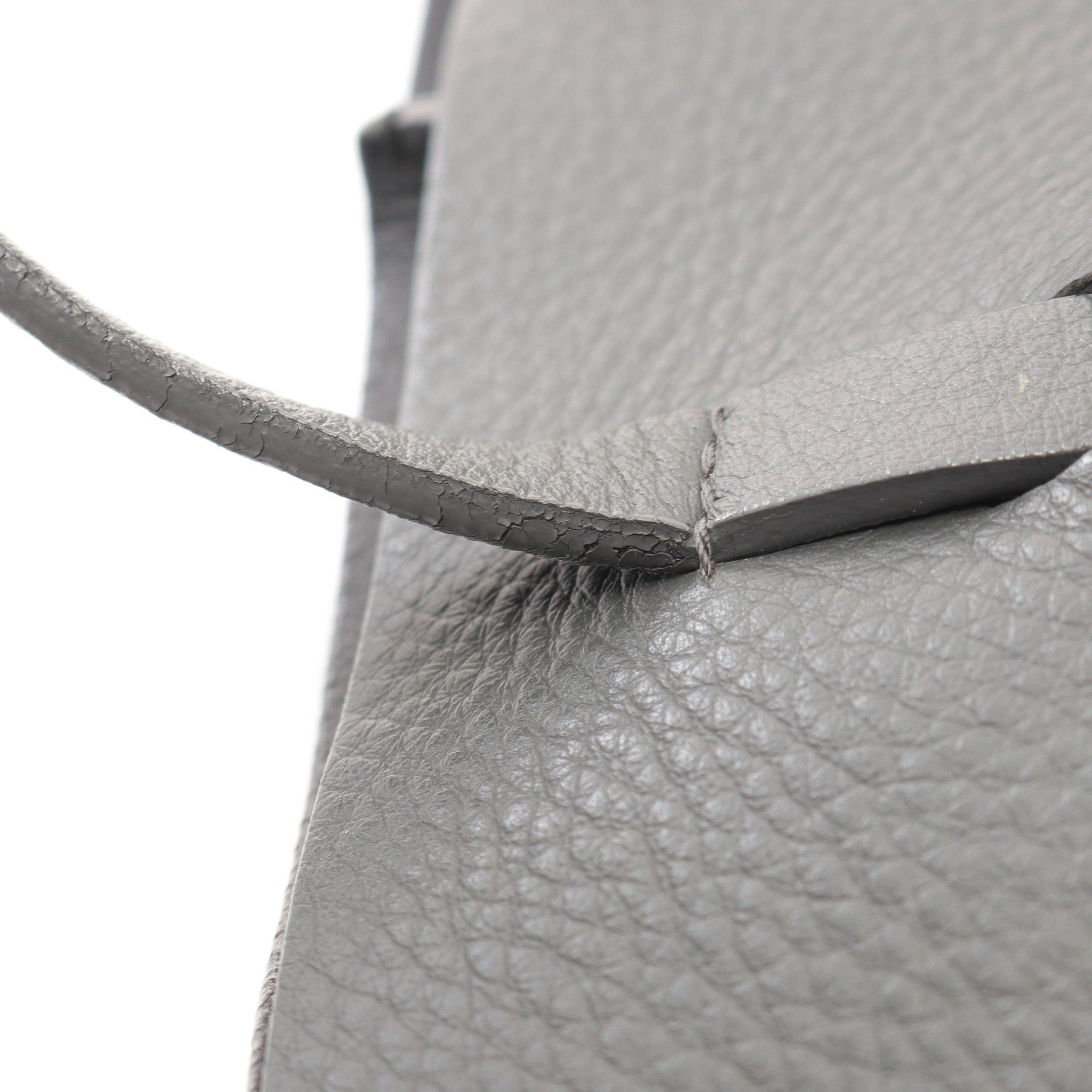 Balenciaga Balenciaga Everyday Tote S Handbag Bag Leather Dark Gray Size ONE SIZE - 8 Thumbnail