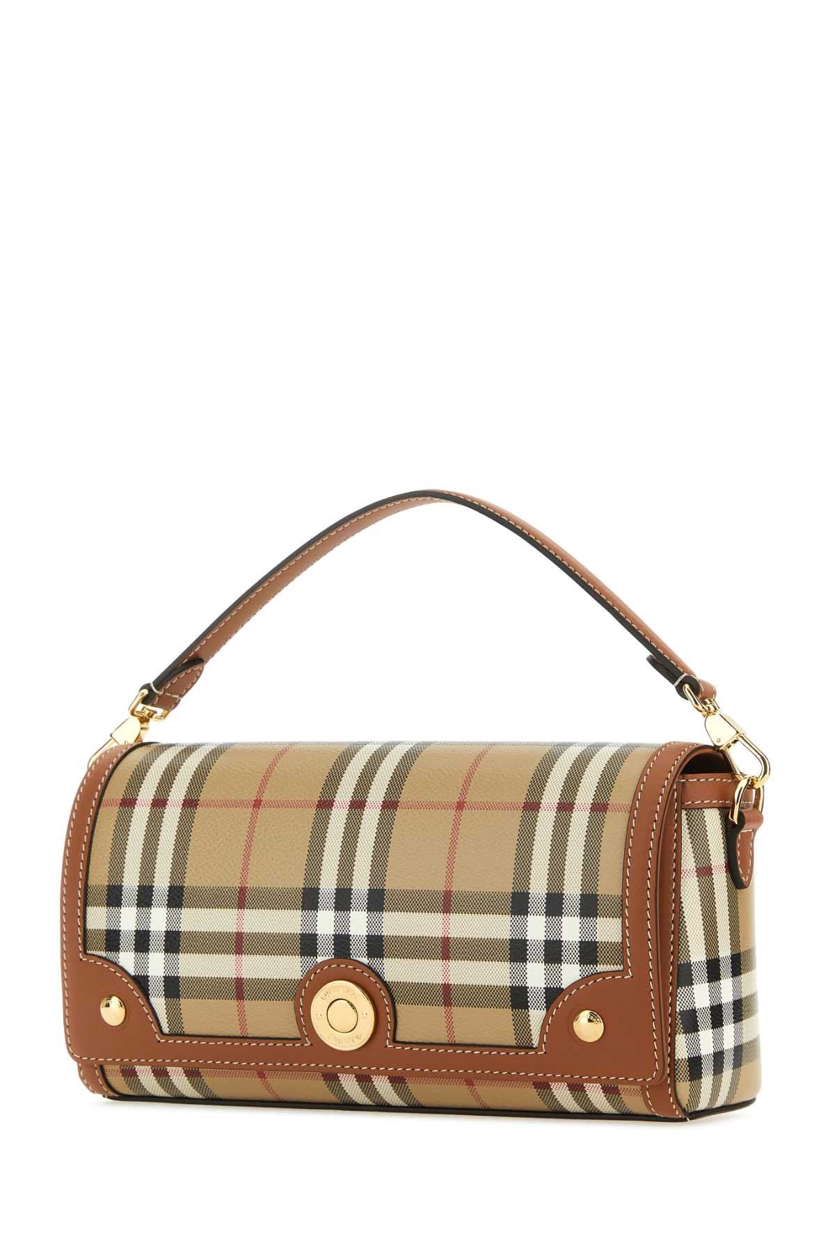 Burberry Printed Canvas And Leather Note Handbag Size ONE SIZE - 2 Thumbnail