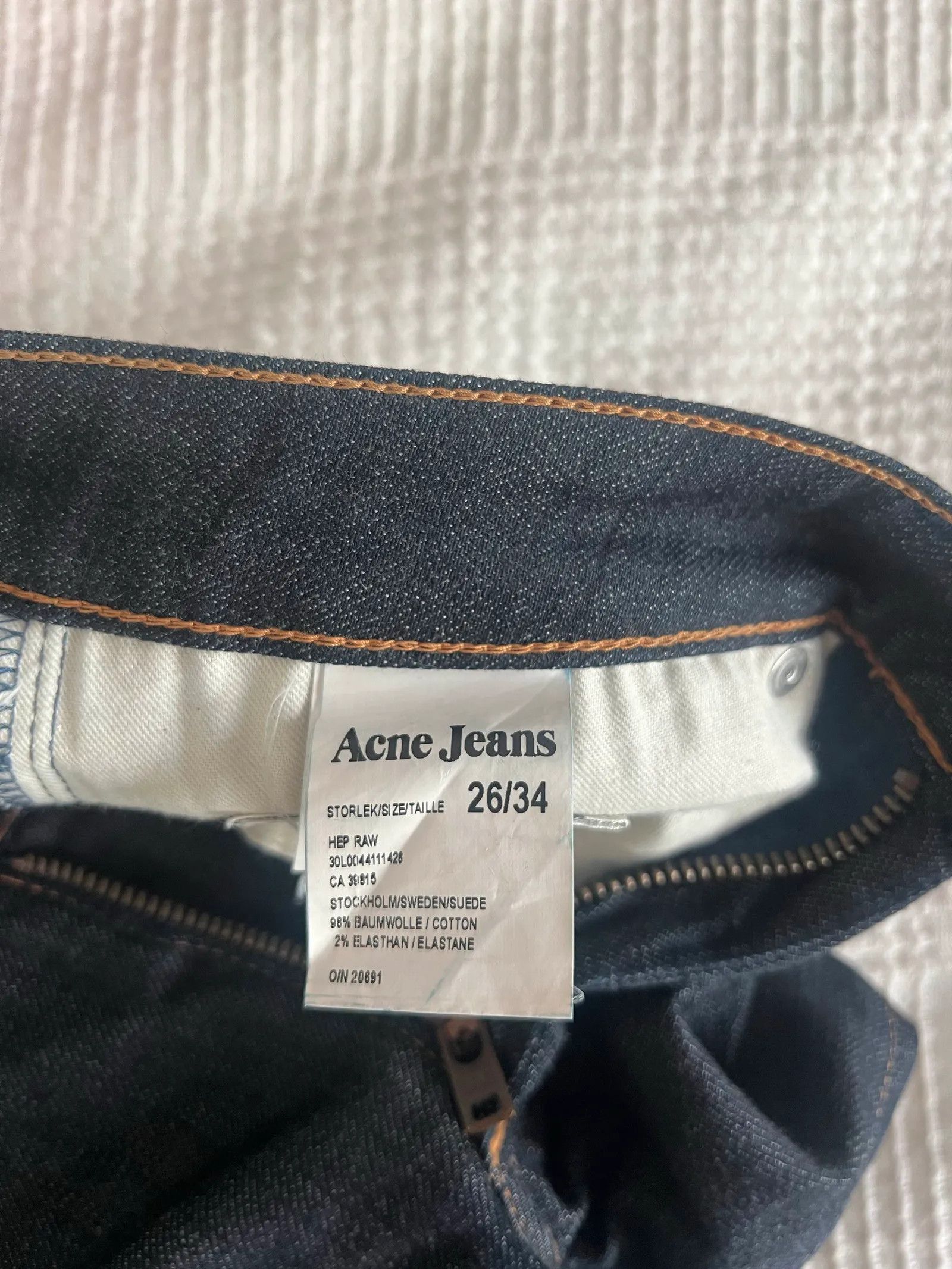 Acne Studios Acne Studios Hep Raw Jeans Size 26" / US 2 / IT 38 - 2 Thumbnail
