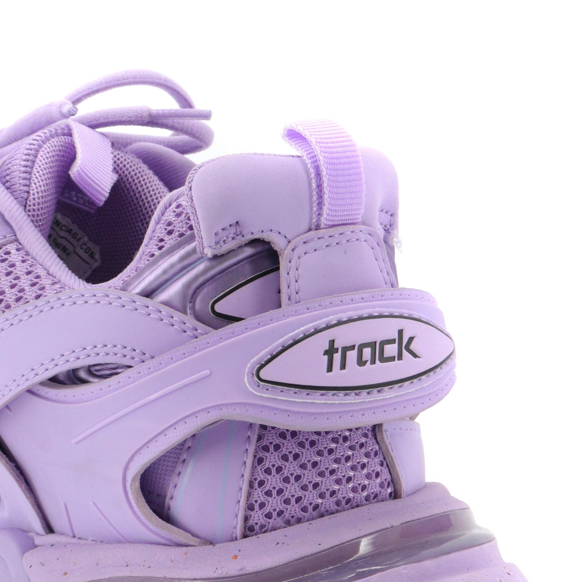 Balenciaga BALENCIAGA - Balenciaga Track sneakers in purple leather (T40) Size US 9 / IT 39 - 6 Thumbnail