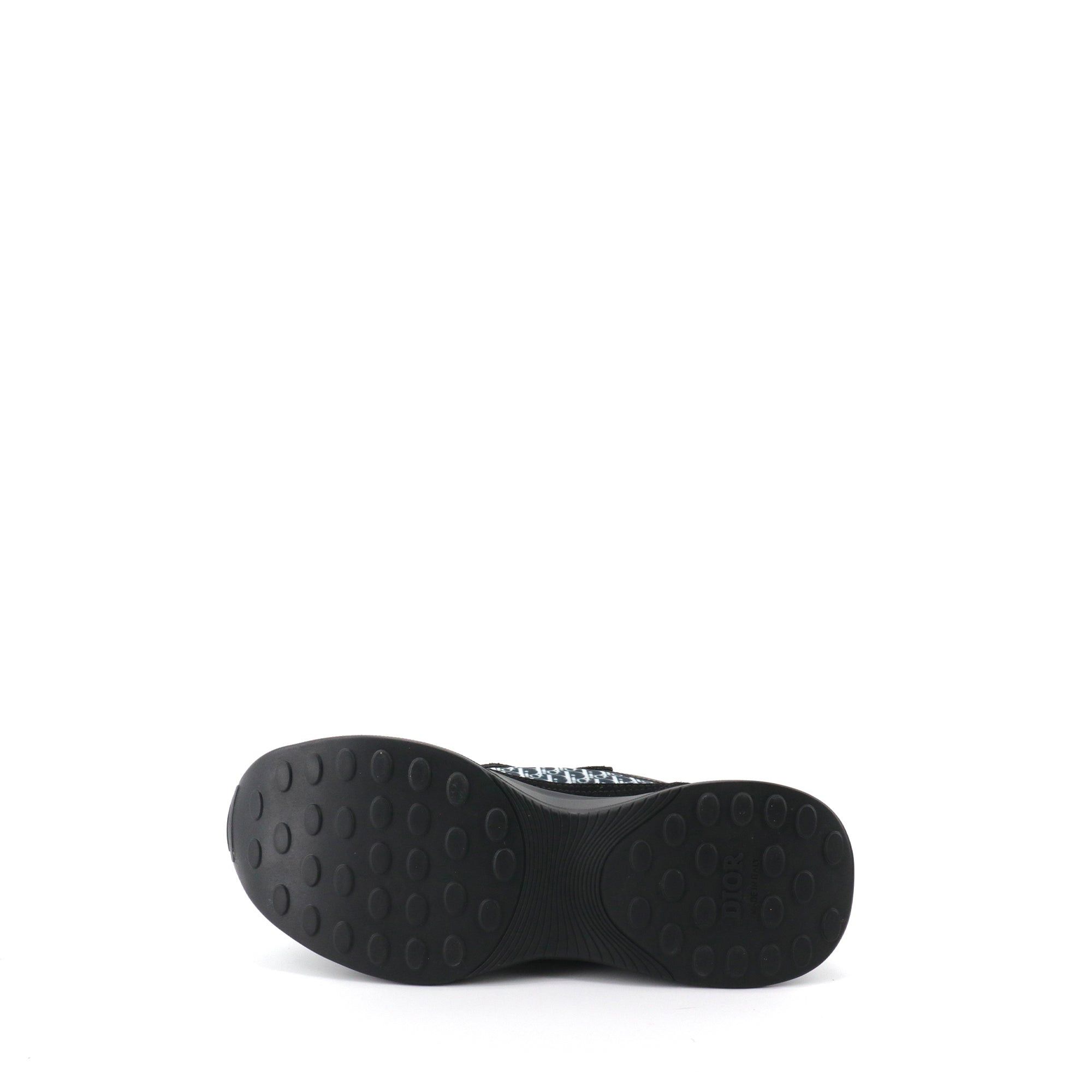 Dior DIOR - B25 Runner Suede Dior sneakers in oblique canvas and black suede (T41) Size US 10 / IT 40 - 3 Thumbnail