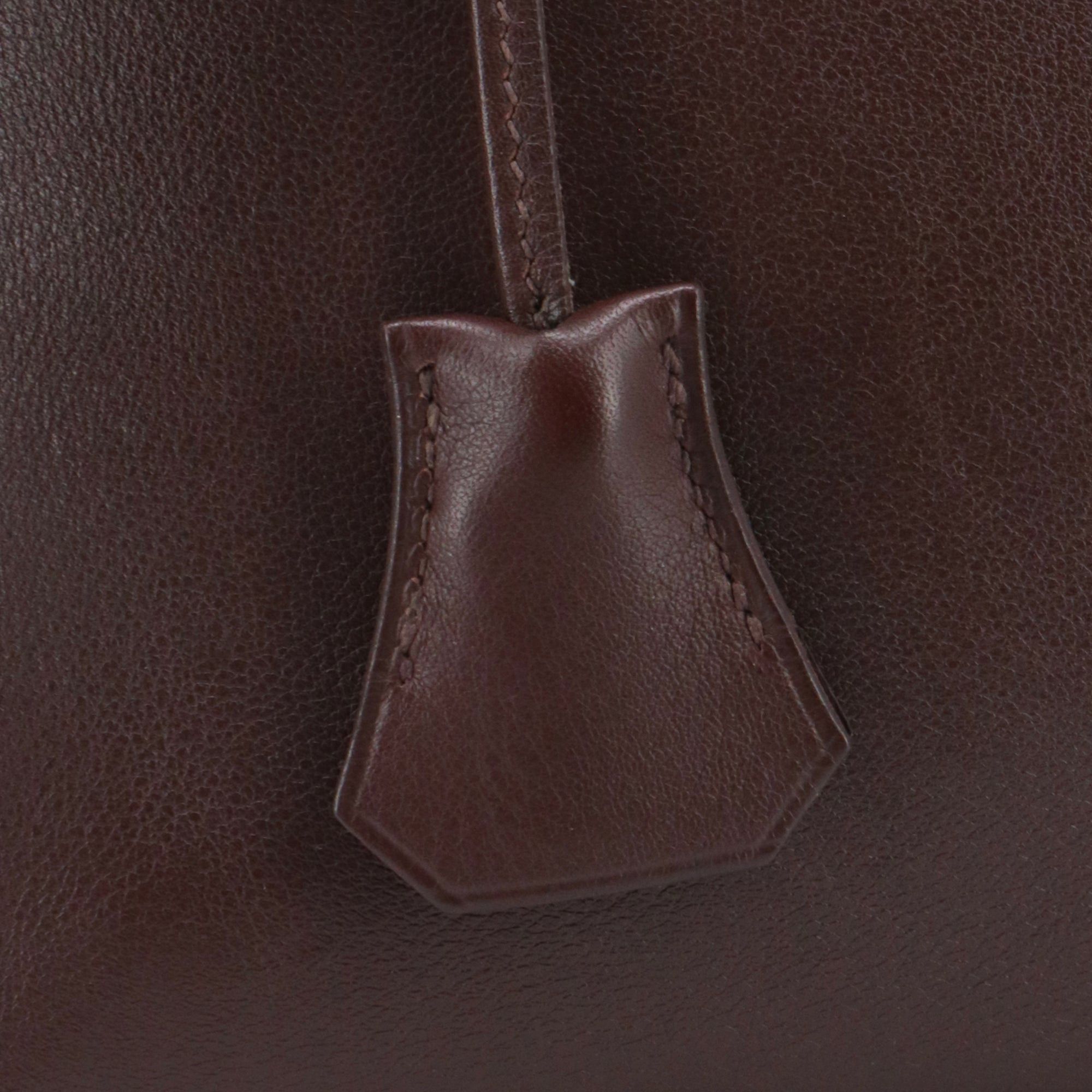 Hermes HERMÈS - Hermès Kelly 32 handbag in cocoa goatskin Size ONE SIZE - 6 Thumbnail