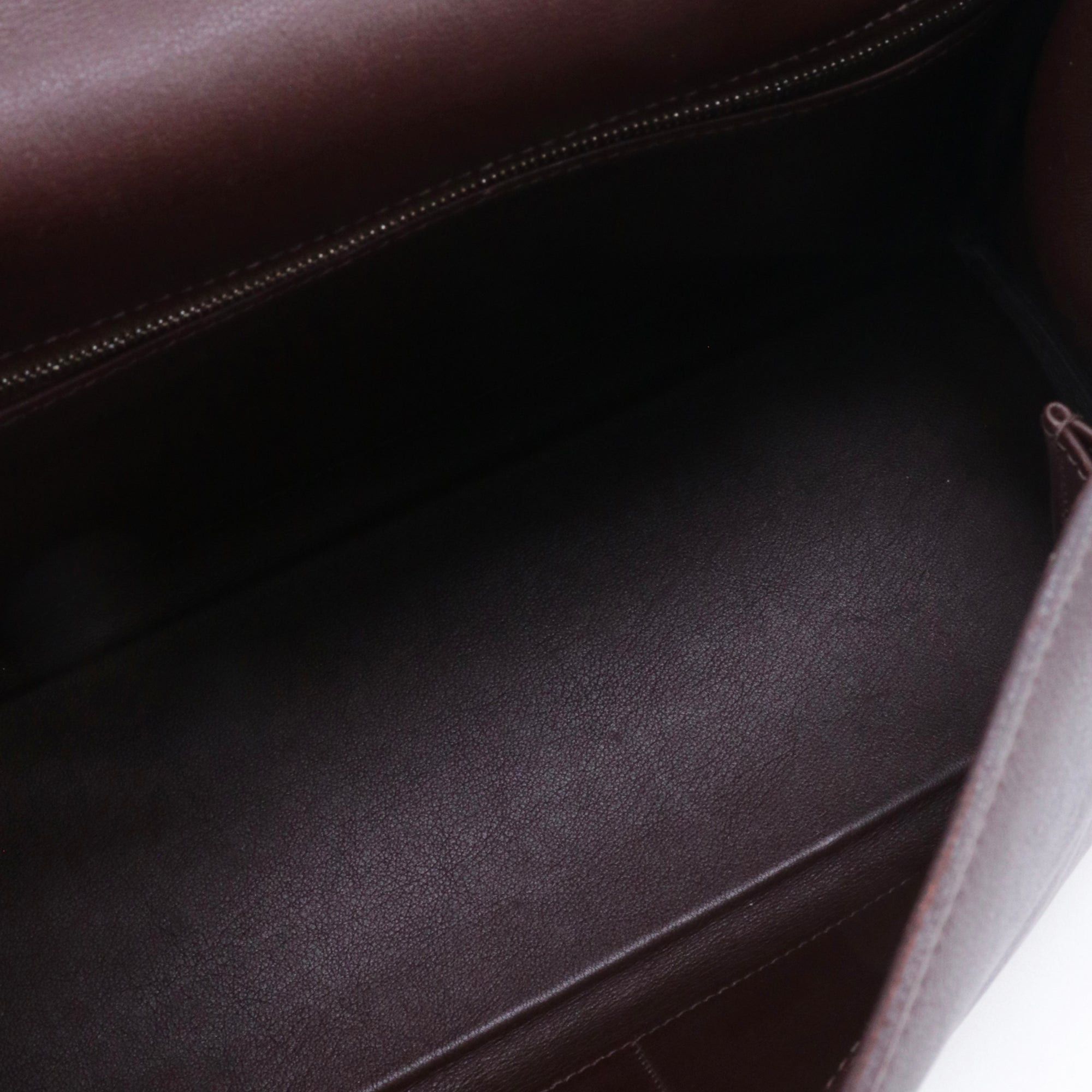 Hermes HERMÈS - Hermès Kelly 32 handbag in cocoa goatskin Size ONE SIZE - 12 Thumbnail