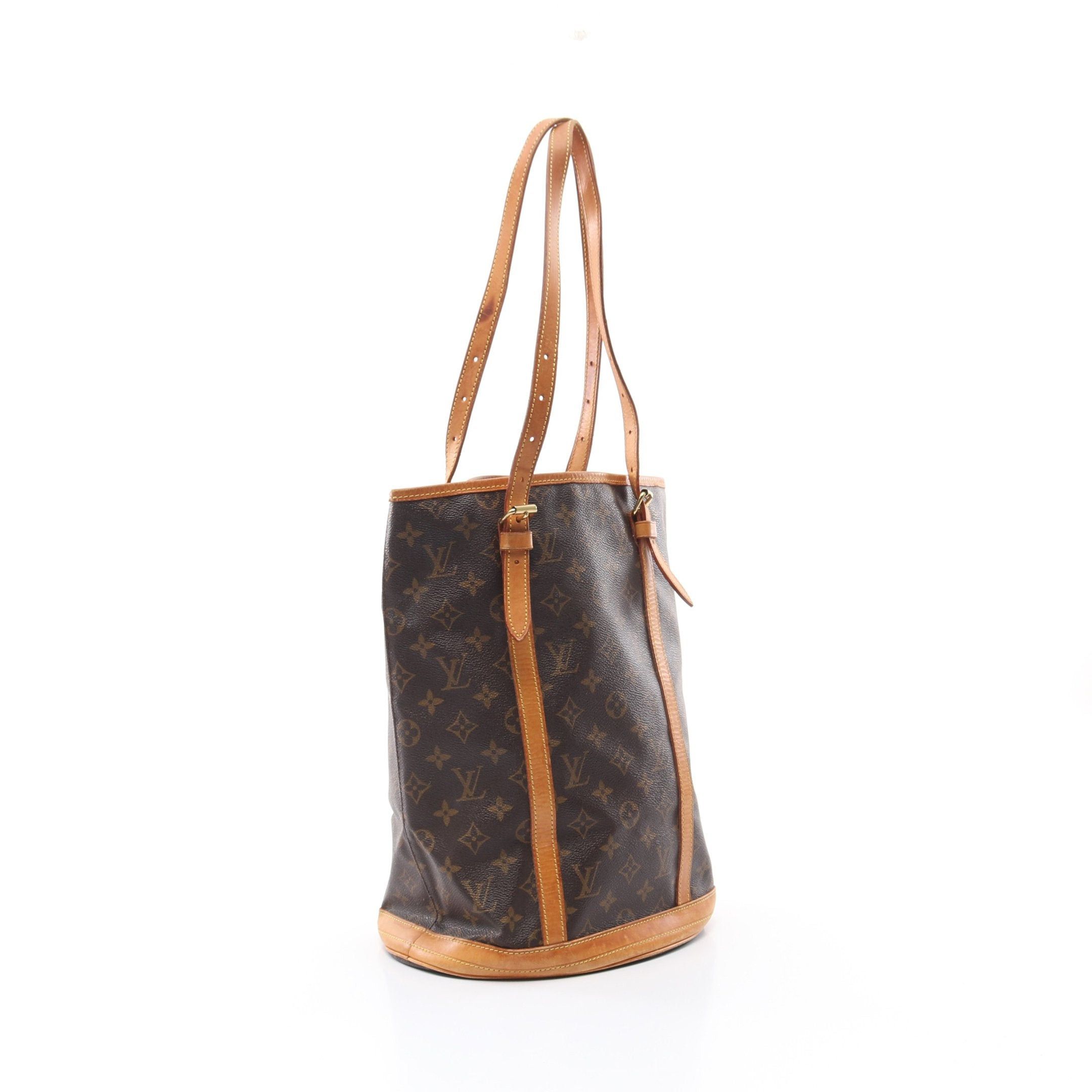 Louis Vuitton Louis Vuitton Bucket Gm Monogram Shoulder Bag Leather Brown Size ONE SIZE - 2 Thumbnail