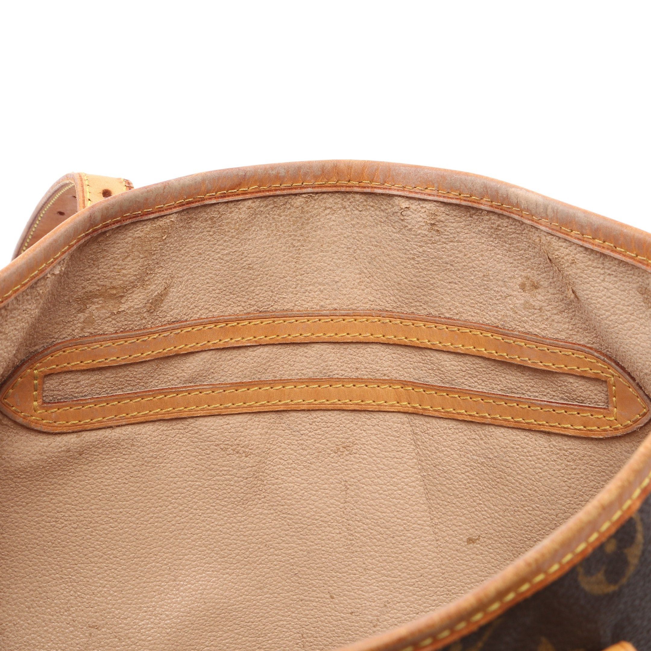 Louis Vuitton Louis Vuitton Bucket Gm Monogram Shoulder Bag Leather Brown Size ONE SIZE - 9 Thumbnail