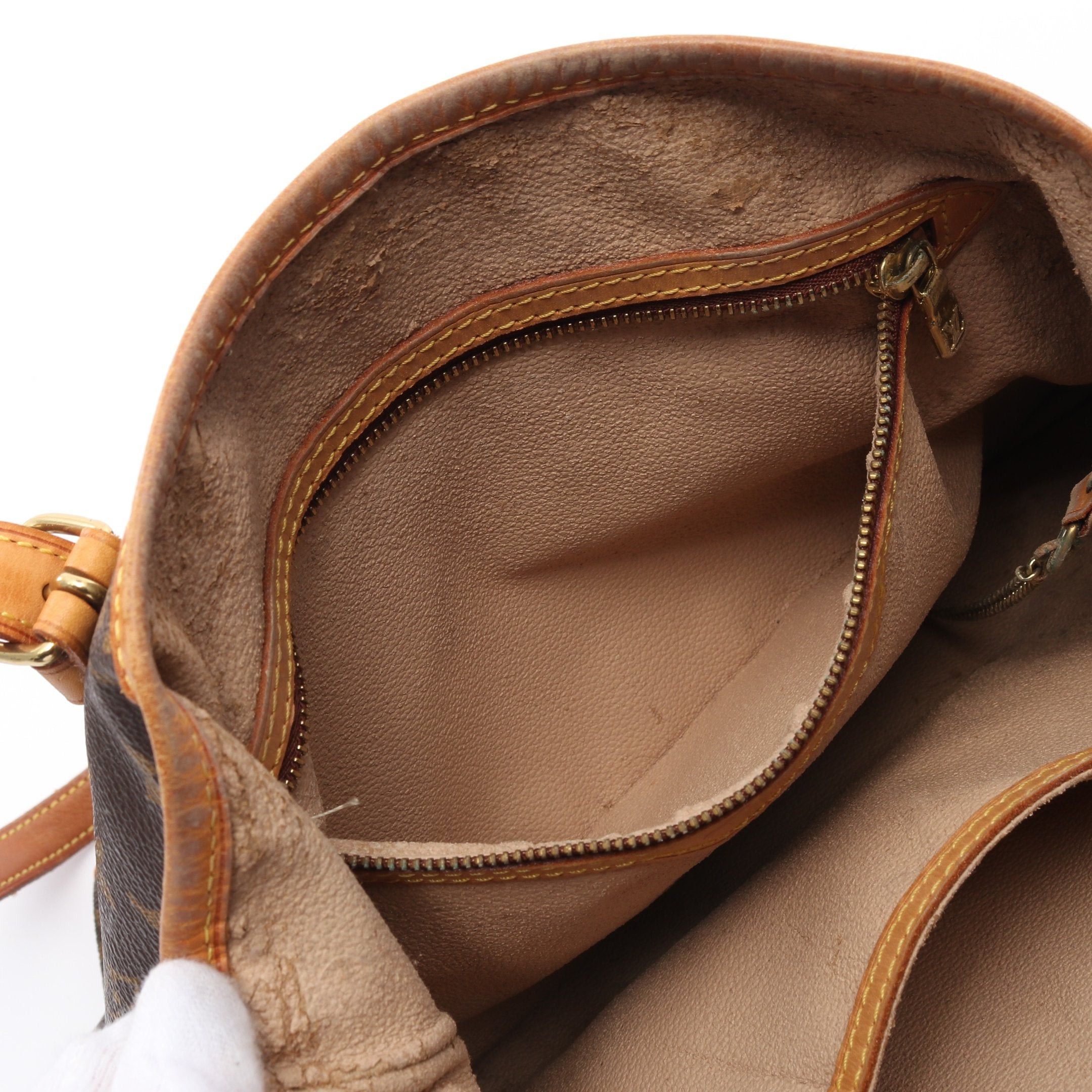 Louis Vuitton Louis Vuitton Bucket Gm Monogram Shoulder Bag Leather Brown Size ONE SIZE - 12 Thumbnail