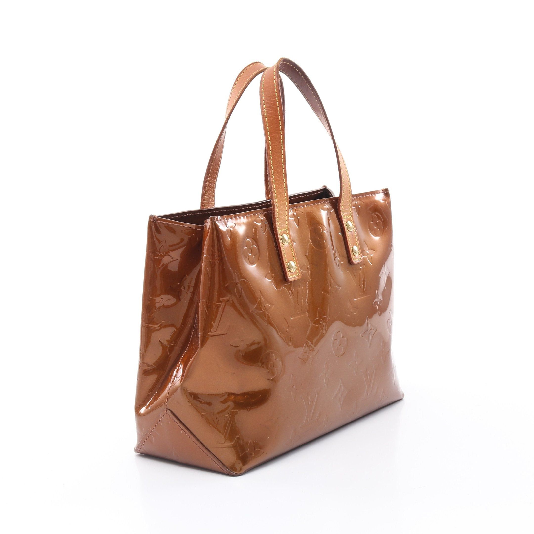 Louis Vuitton Louis Vuitton Lead Pm Monogram Vernis Handbag Leather Bronze Size ONE SIZE - 2 Thumbnail