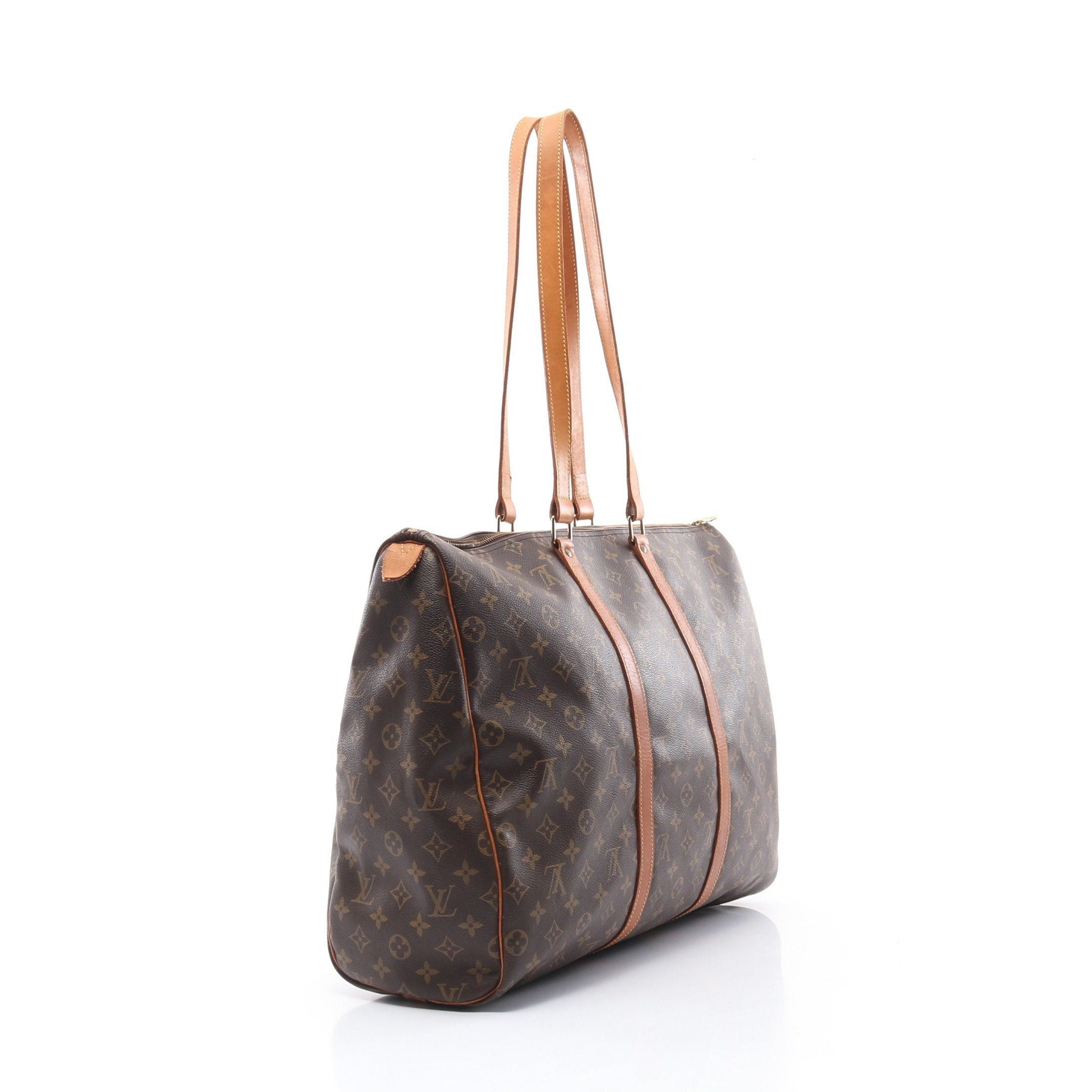 Louis Vuitton Louis Vuitton Flannery 50 Monogram Shoulder Bag Leather Brown Size ONE SIZE - 2 Thumbnail