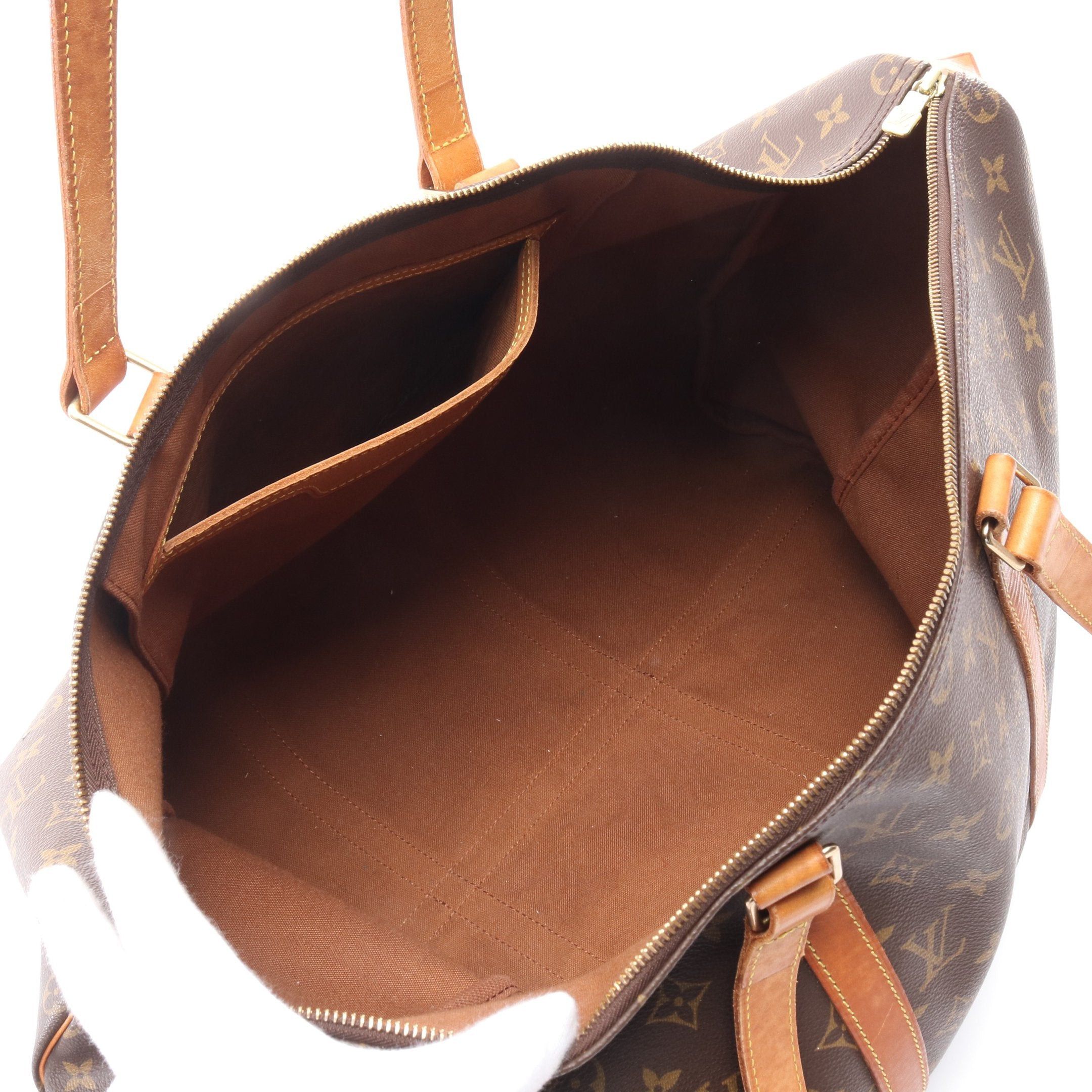 Louis Vuitton Louis Vuitton Flannery 50 Monogram Shoulder Bag Leather Brown Size ONE SIZE - 3 Thumbnail