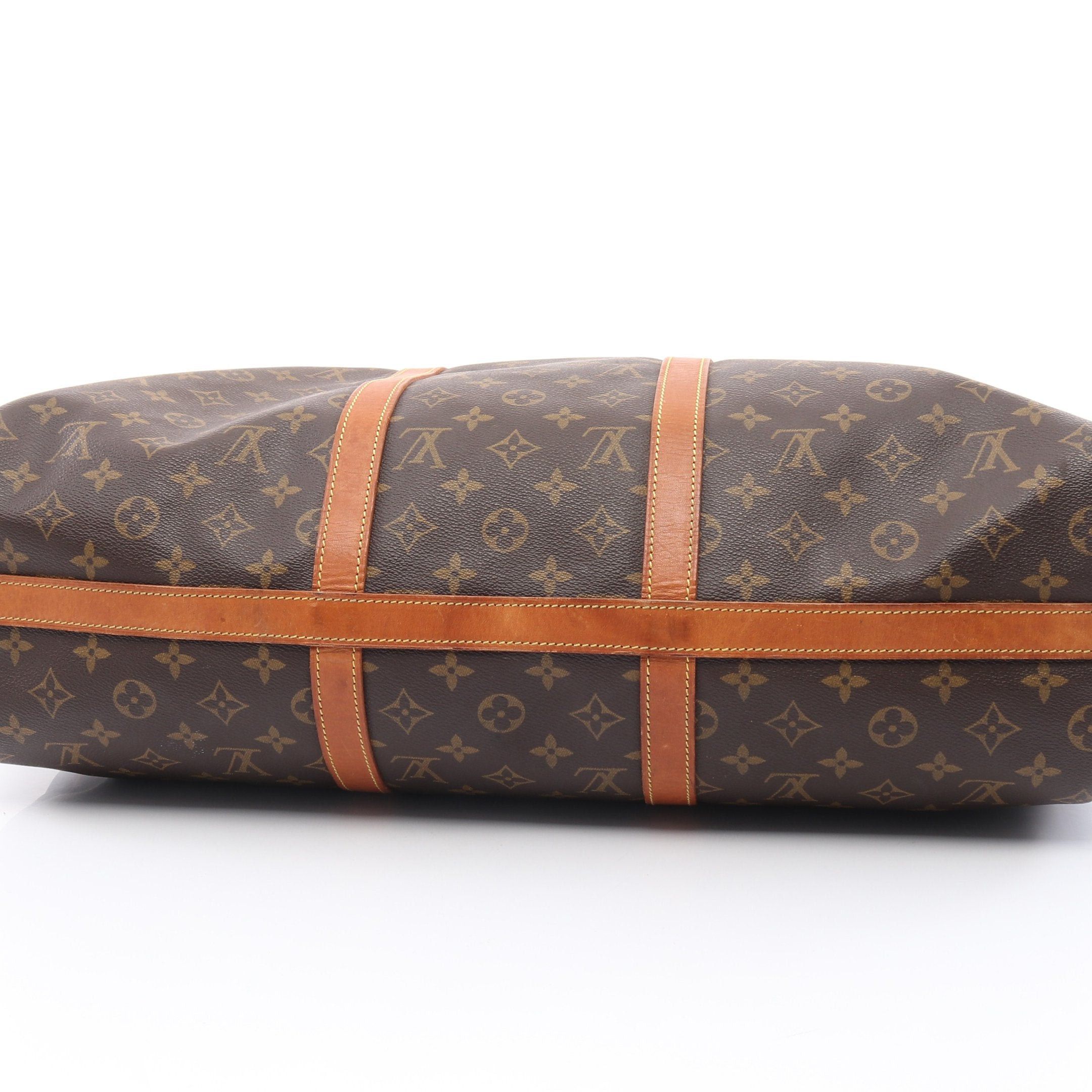 Louis Vuitton Louis Vuitton Flannery 50 Monogram Shoulder Bag Leather Brown Size ONE SIZE - 14 Thumbnail
