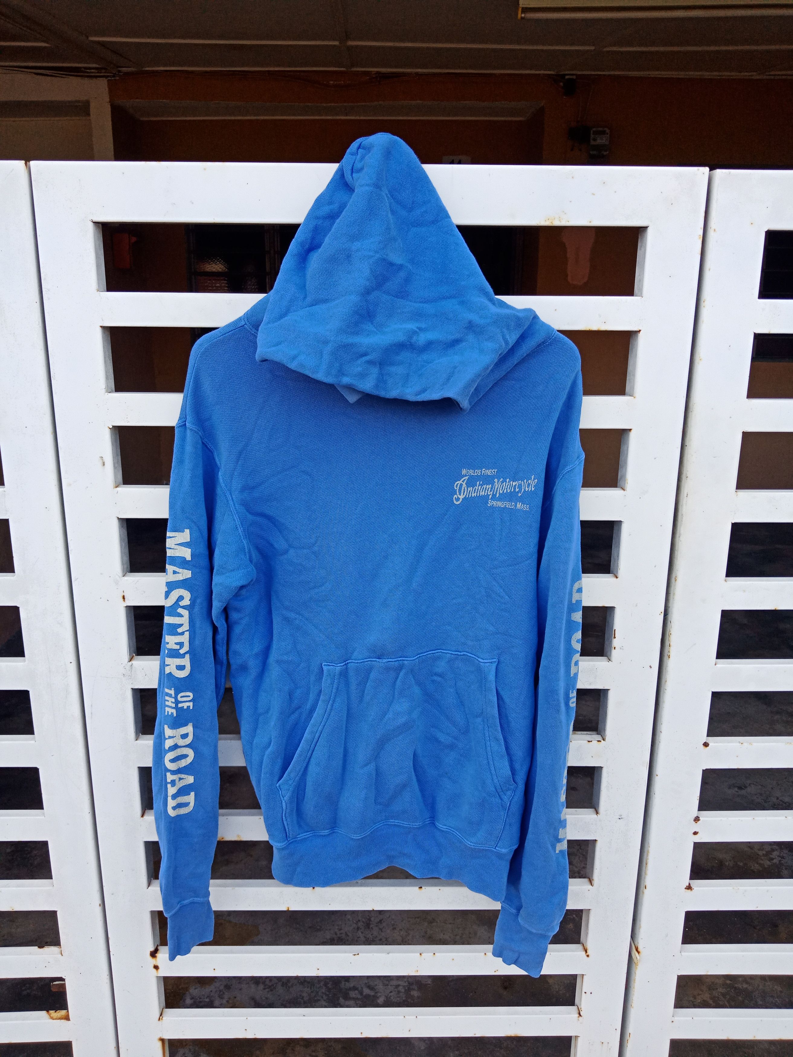 Indian Motorcycle Indian Motorcycle Spell Out Big Logo Hoodie Made in Canada Size US M / EU 48-50 / 2 - 2 Thumbnail