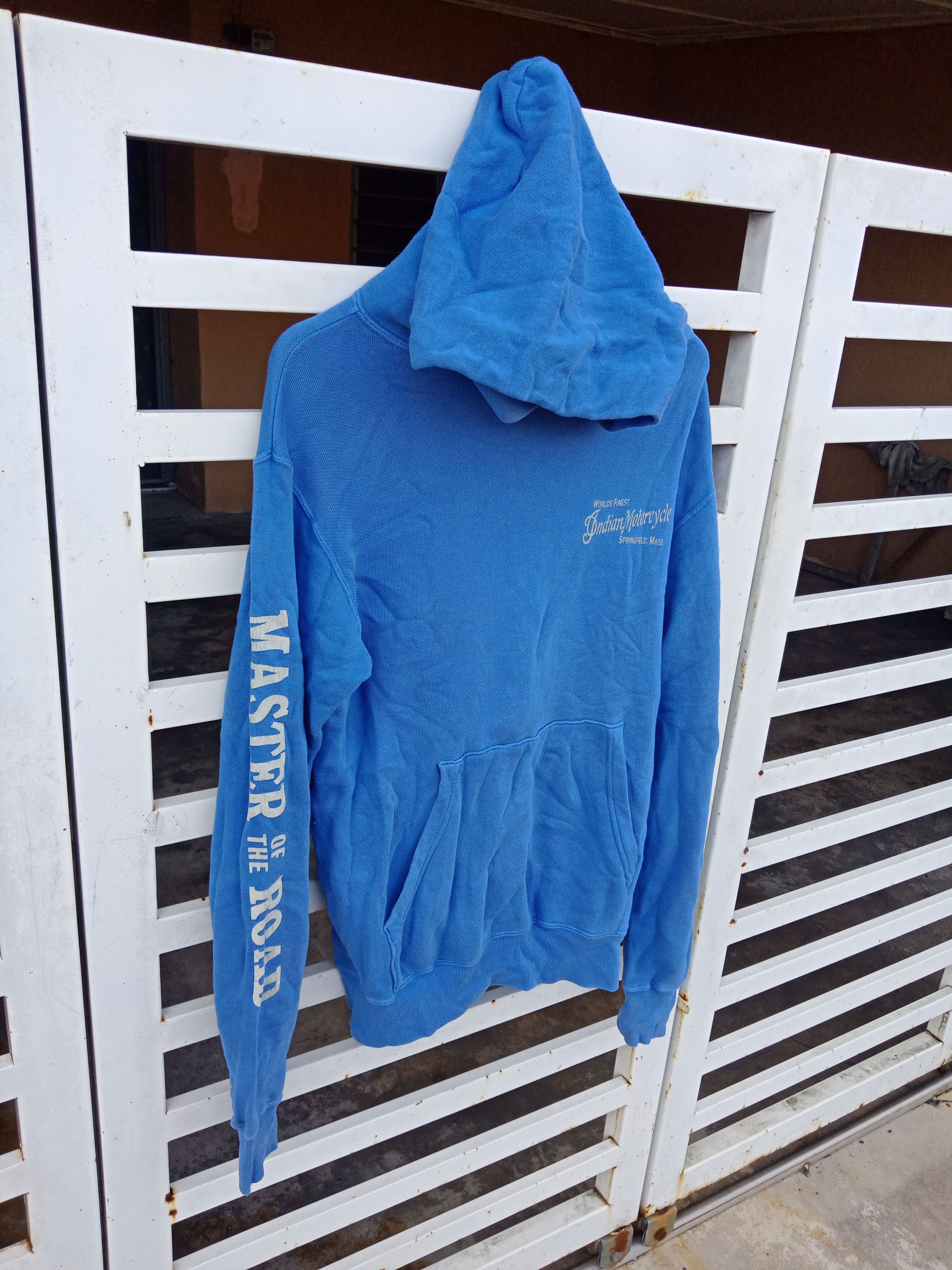 Indian Motorcycle Indian Motorcycle Spell Out Big Logo Hoodie Made in Canada Size US M / EU 48-50 / 2 - 3 Thumbnail
