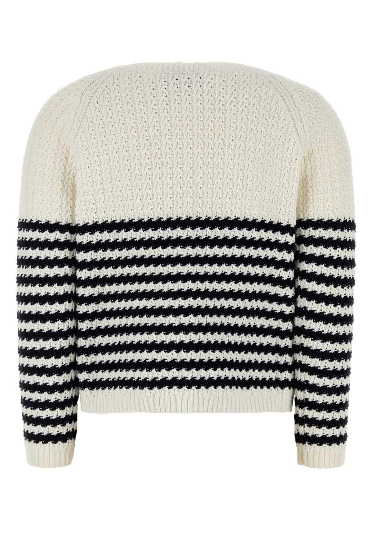 Gucci Embroidered Cotton Sweater Size S / US 4 / IT 40 - 2 Thumbnail