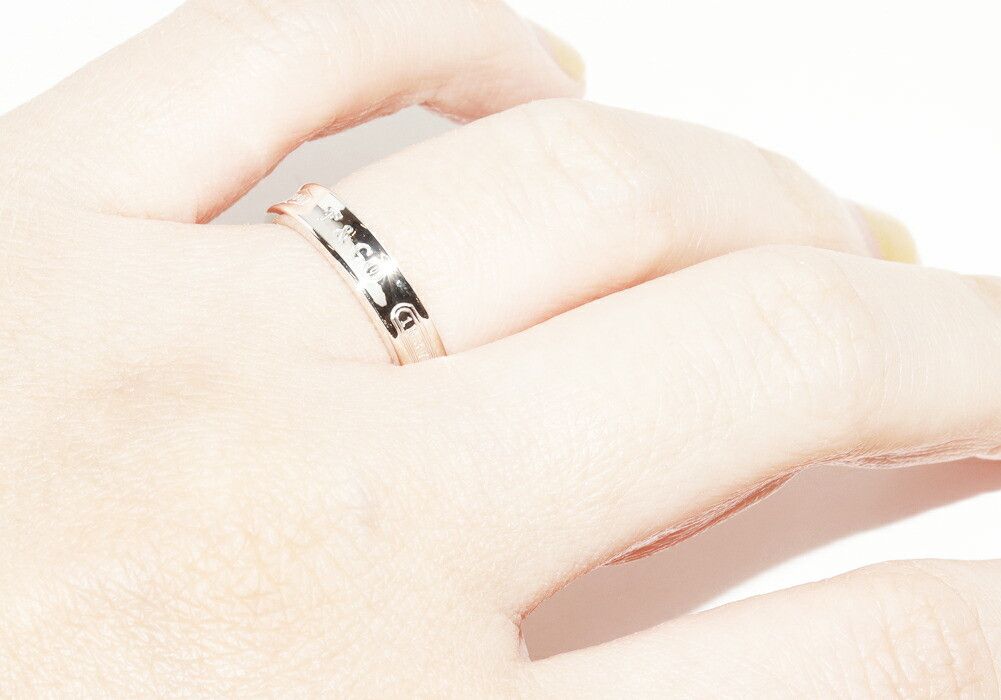 Tiffany & Co. Tiffany & Co. Tiffany & Co. Silver 1837 Narrow Ring Ring Metal Ring 1837 DUTY FREE for USA Size ONE SIZE - 5 Thumbnail