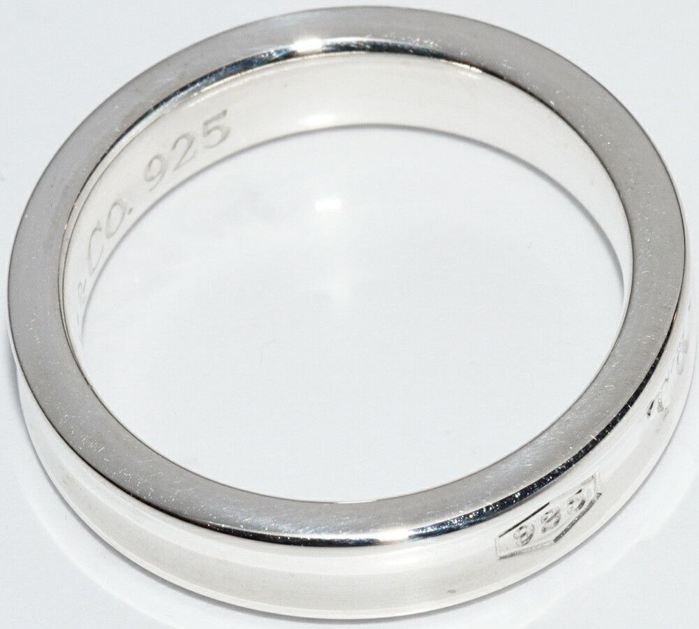 Tiffany & Co. Tiffany & Co. Tiffany & Co. Silver 1837 Narrow Ring Ring Metal Ring 1837 DUTY FREE for USA Size ONE SIZE - 3 Thumbnail