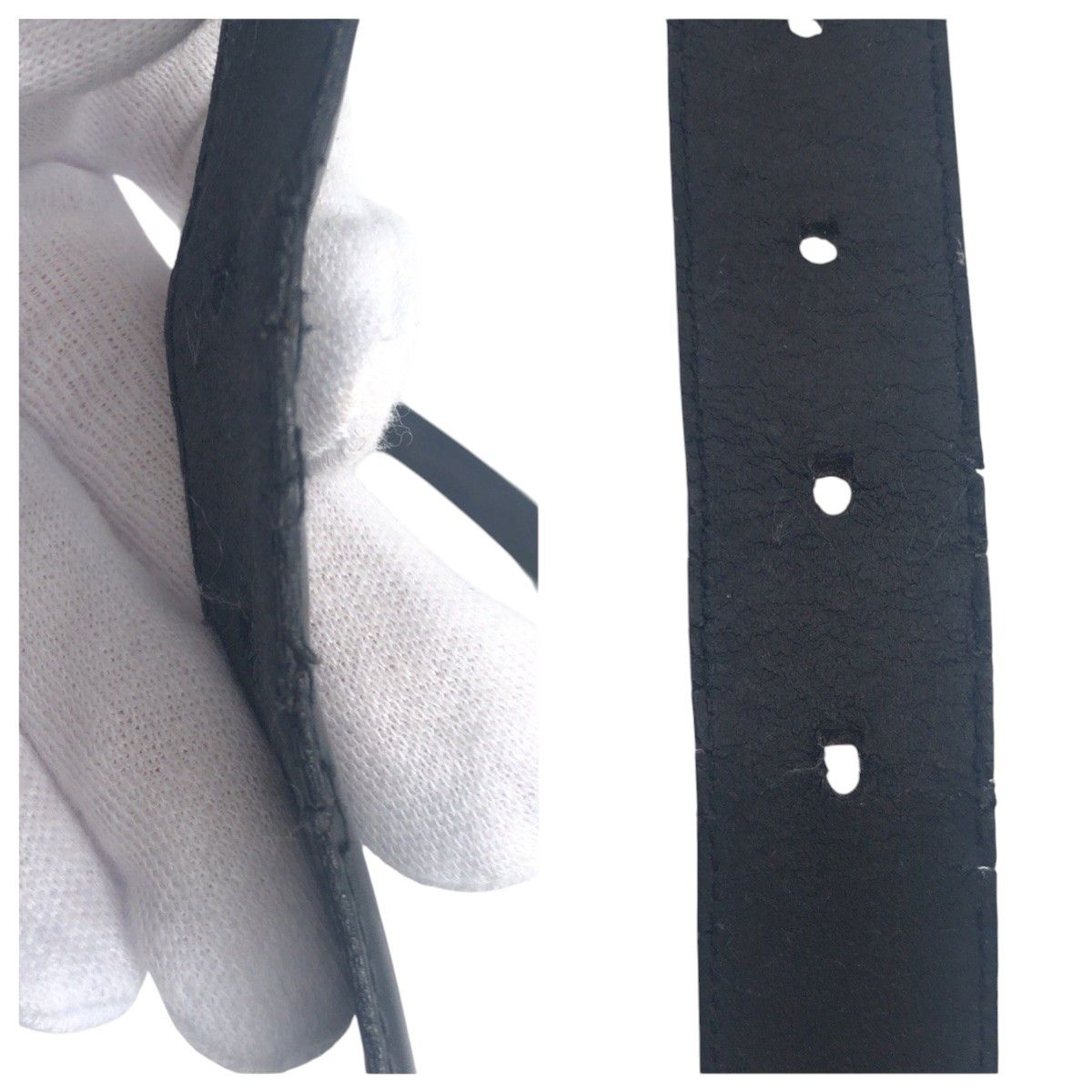 Other Dunhill Dunhill Leather Metal Belt Leather Belt DUTY FREE for USA Size ONE SIZE - 8 Thumbnail