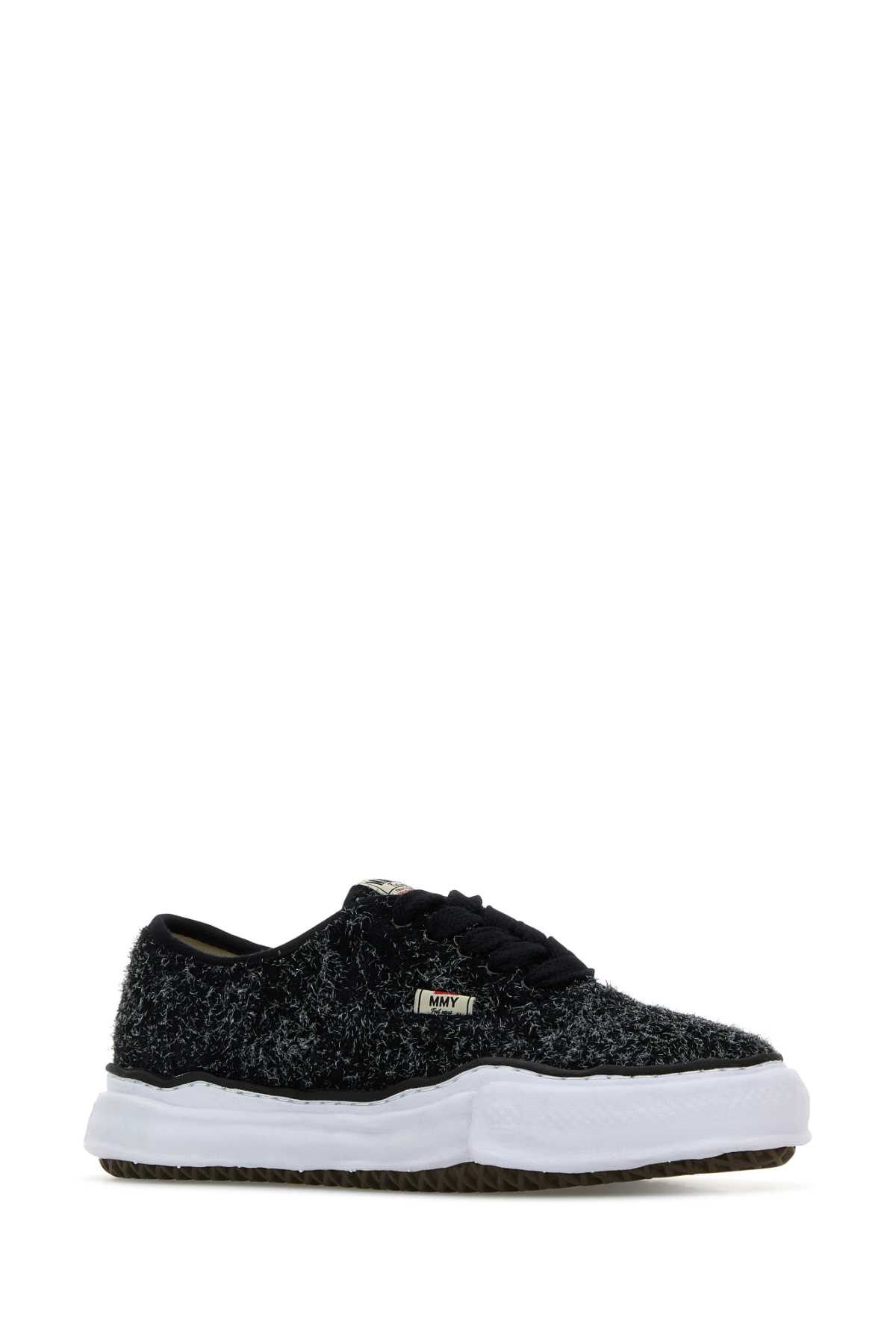 Maison MIHARA YASUHIRO Black Fabric Sneaker Size US 10 / EU 43 - 2 Thumbnail