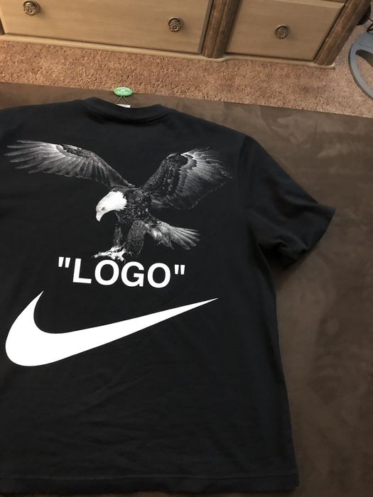 Off white nike t cheap shirt eagle