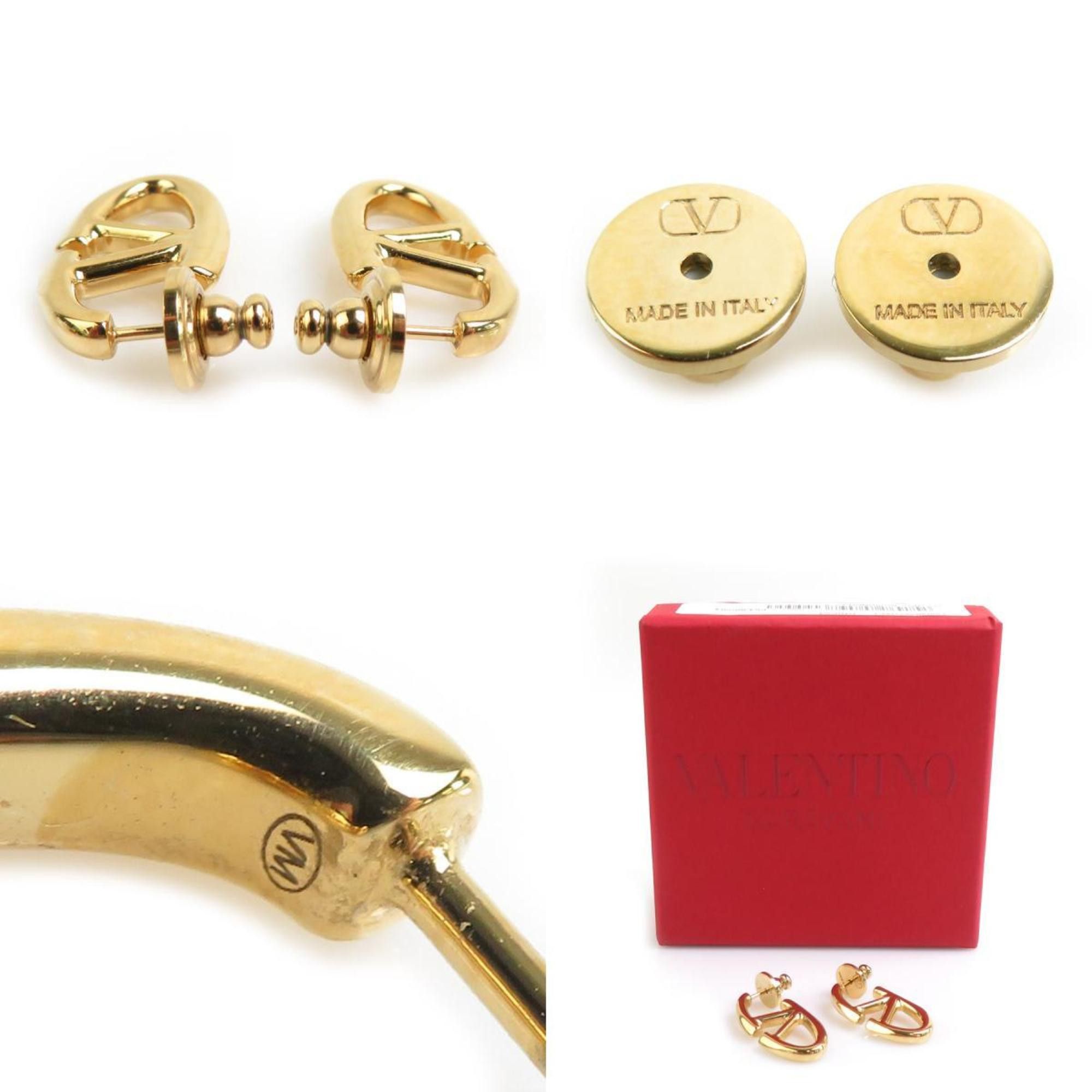 Valentino Valentino Garavani Earrings Metal Gold Women's