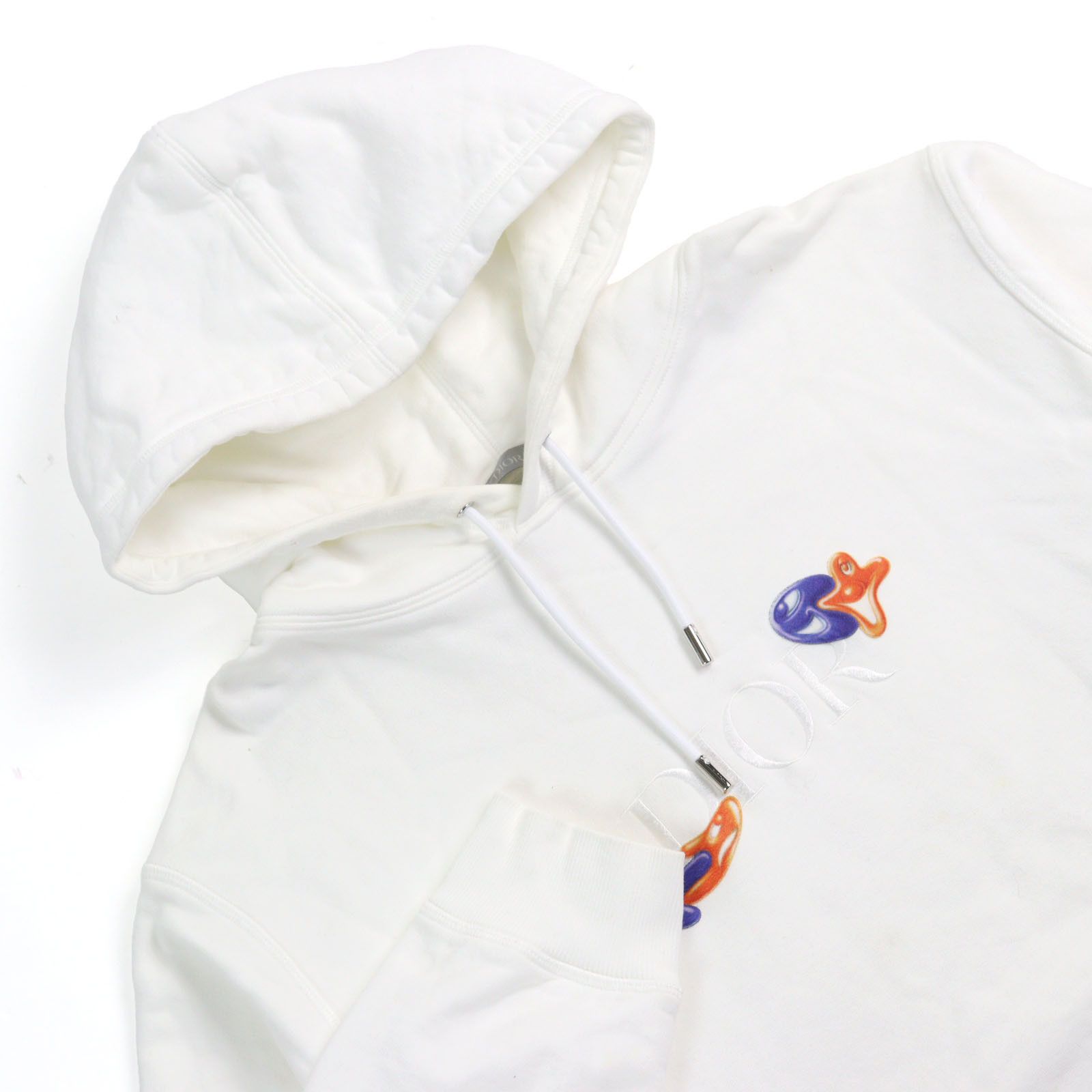 Dior Dior Dior×Kenny Scharf Logo embroidered Cotton Hoodie Cotton Sweatshirts & Hoodies 193J688B0531 Size ONE SIZE - 2 Thumbnail