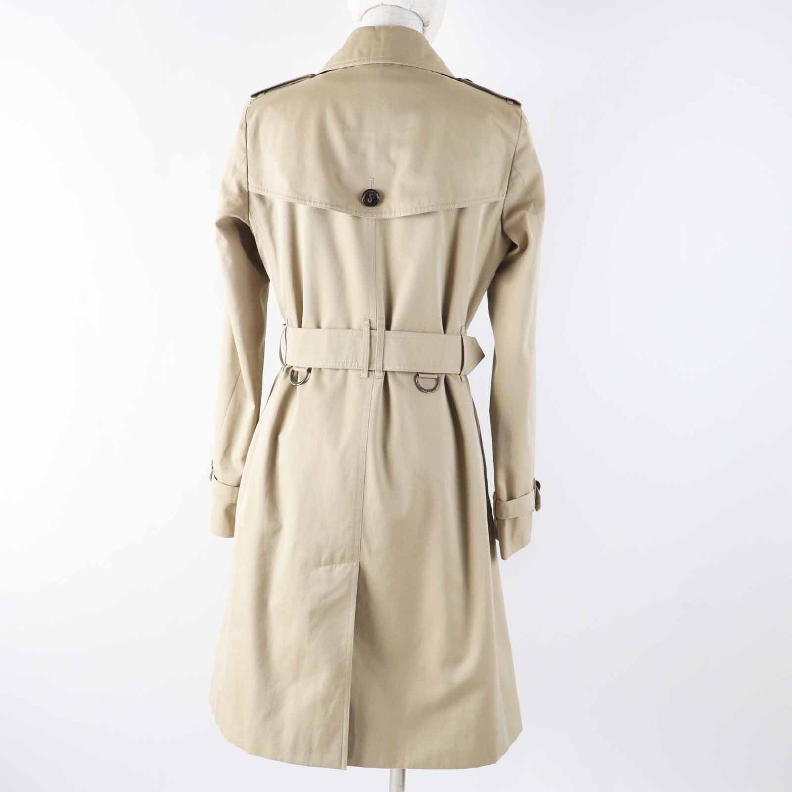 Burberry Burberry Burberry London Trench Coat Cotton Trench Coat Cotton Outerwear B1A89-630-51 DUTY FREE for USA Size ONE SIZE - 4 Thumbnail