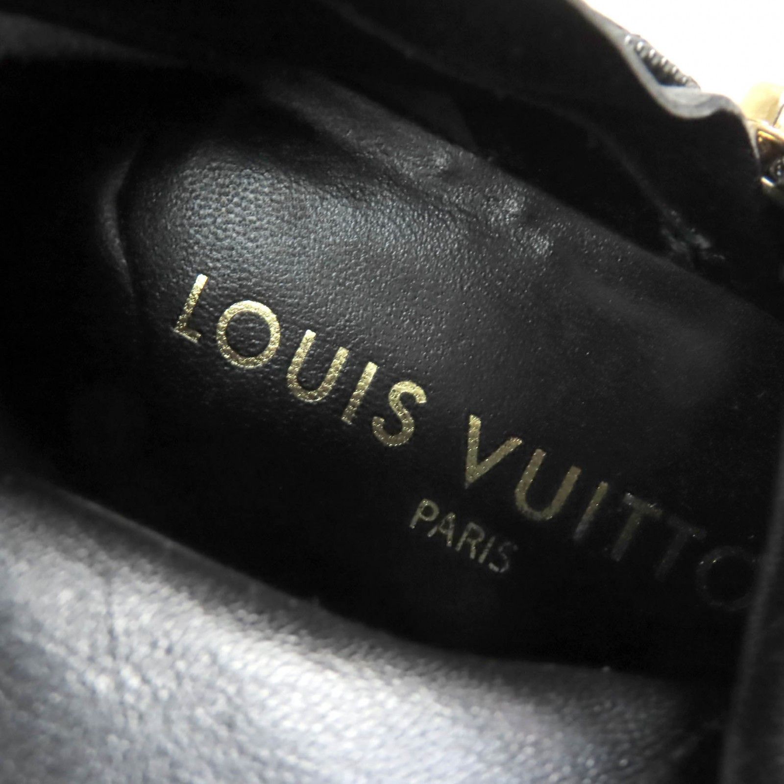 Louis Vuitton Louis Vuitton Louis Vuitton Shake Line LVMetal Leather Ankle Boots Leather Shoes Size ONE SIZE - 12 Thumbnail