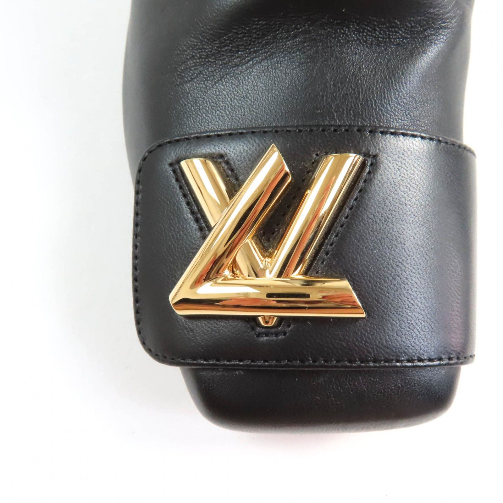 Louis Vuitton Louis Vuitton Louis Vuitton Shake Line LVMetal Leather Ankle Boots Leather Shoes Size ONE SIZE - 9 Thumbnail