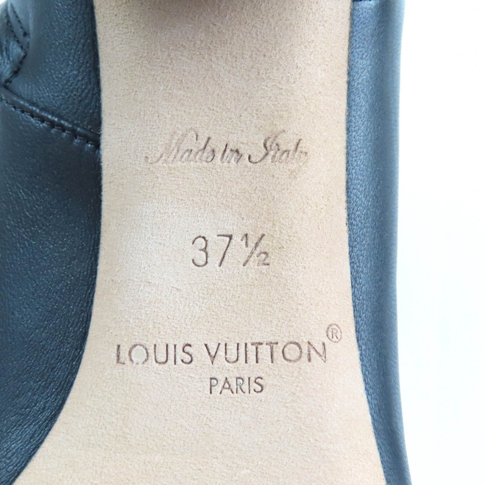Louis Vuitton Louis Vuitton Louis Vuitton Shake Line LVMetal Leather Ankle Boots Leather Shoes Size ONE SIZE - 14 Thumbnail