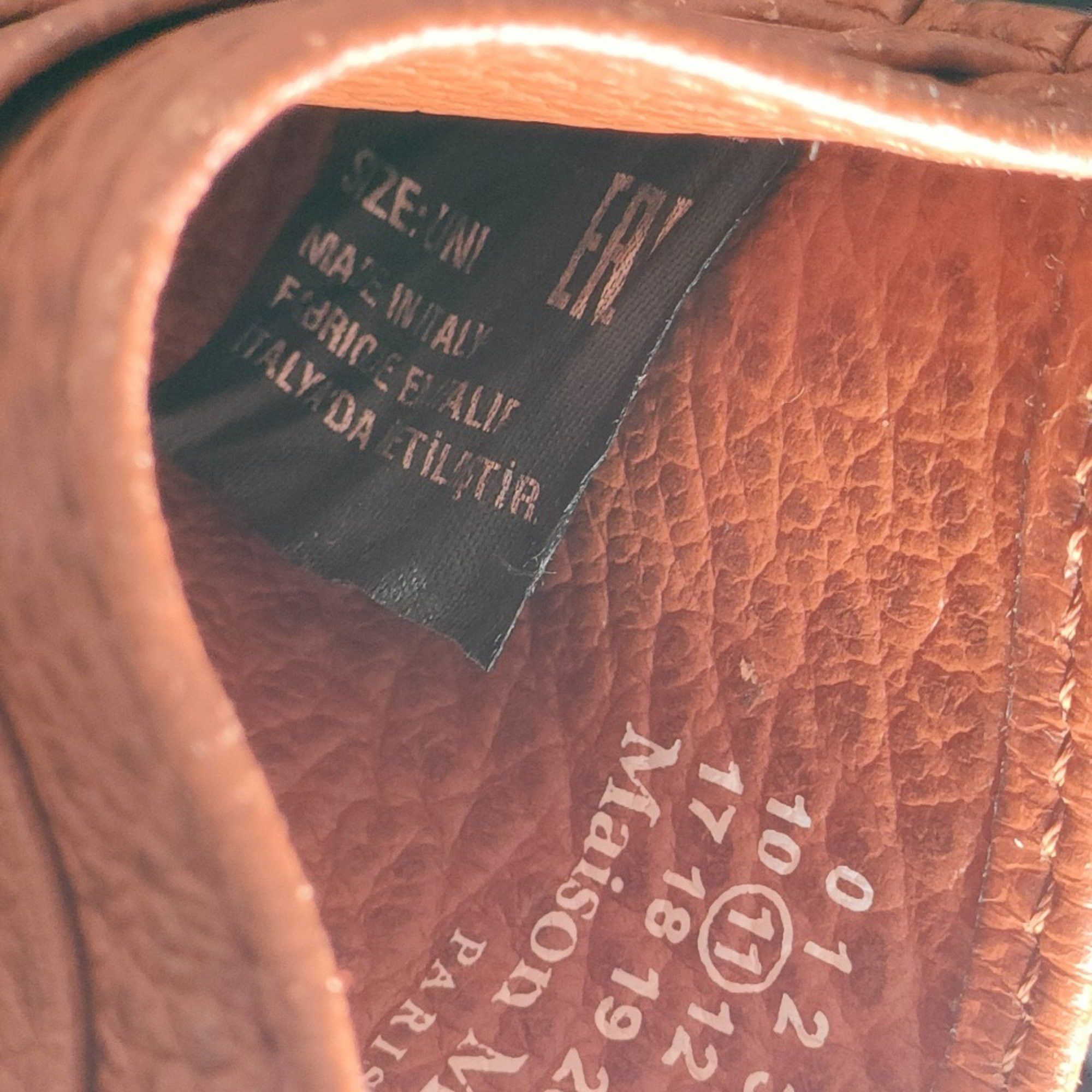 Maison Margiela Maison Margiela 11 2022 Embossed Leather 4 Stitch Card Holder Business Holder/Card Case Brown Men's Women's Size ONE SIZE - 7 Thumbnail