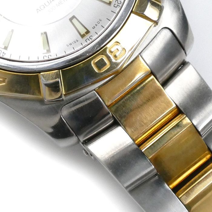 Tag Heuer TAG Heuer TAG HEUER Aquaracer Stainless Steel Watch Metal Quartz WAF1120 Size ONE SIZE - 4 Thumbnail