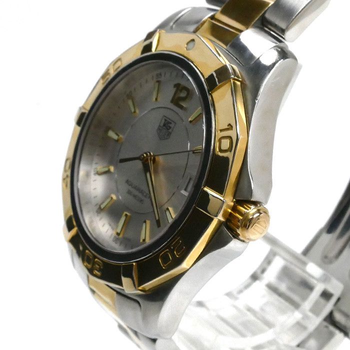 Tag Heuer TAG Heuer TAG HEUER Aquaracer Stainless Steel Watch Metal Quartz WAF1120 Size ONE SIZE - 2 Thumbnail