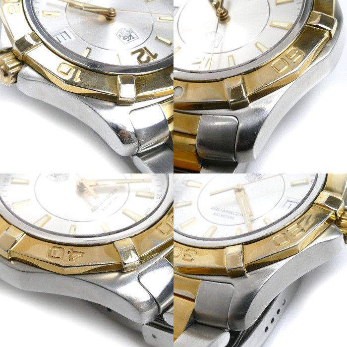 Tag Heuer TAG Heuer TAG HEUER Aquaracer Stainless Steel Watch Metal Quartz WAF1120 Size ONE SIZE - 6 Thumbnail